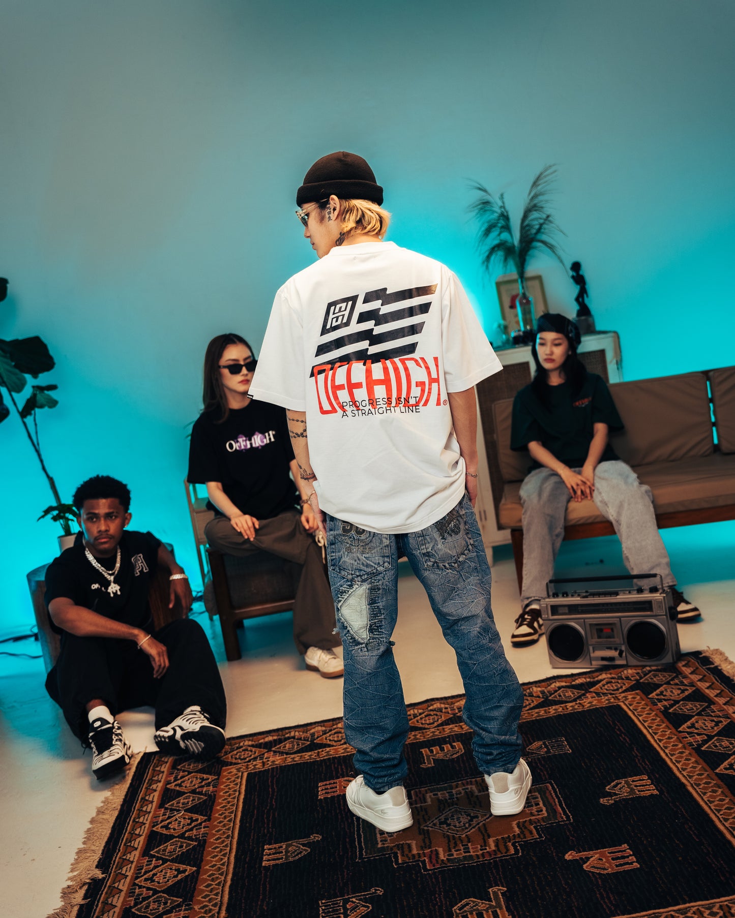 OFFHIGH PRIDE WHITE TSHIRT