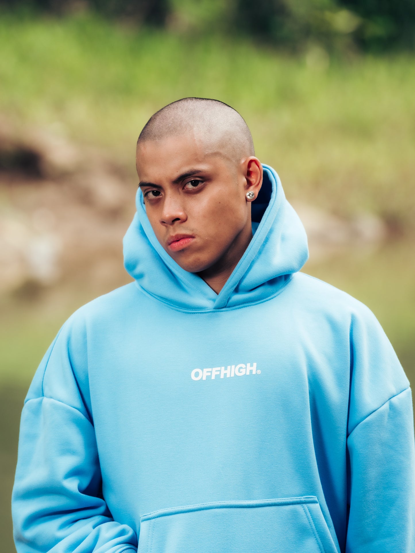 OFFHIGH OG BUBBLE GUM HOODIE