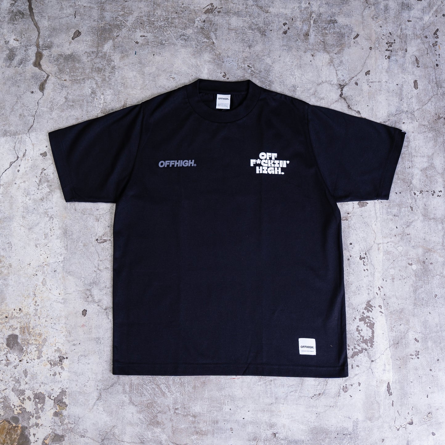OFFHIGH HIGH POINT BLACK TSHIRT