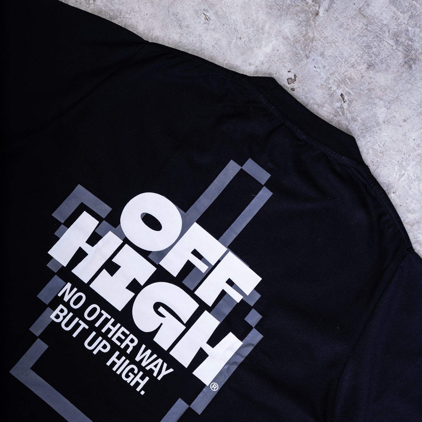 OFFHIGH HIGH POINT BLACK TSHIRT