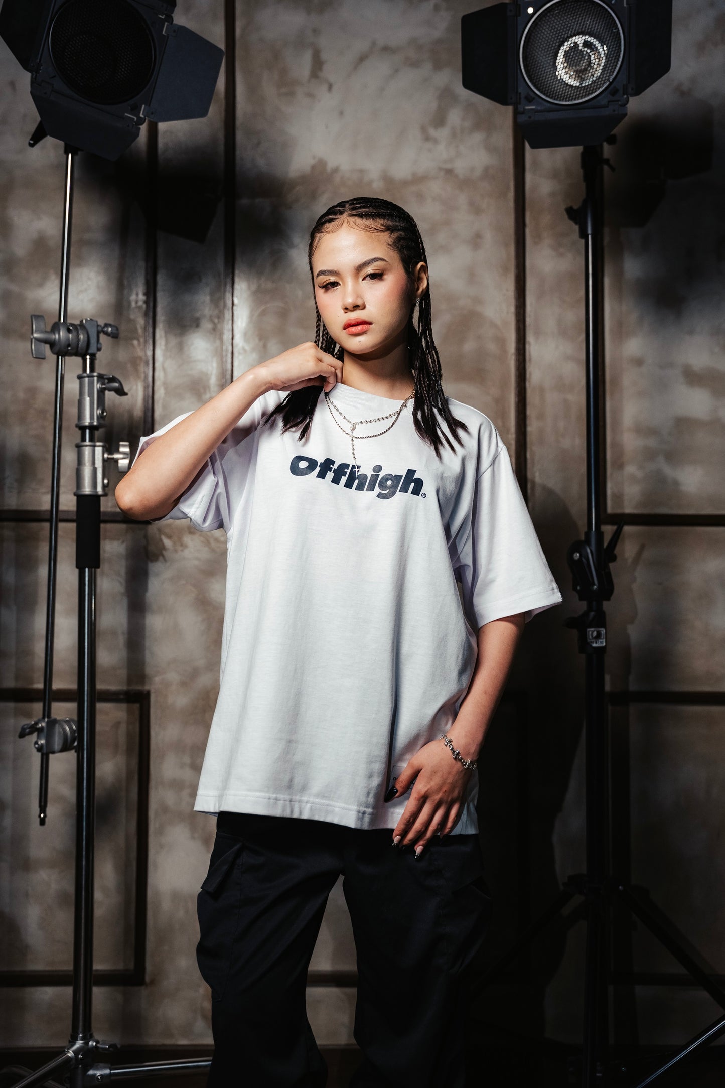 OFFHIGH HIGH & SEEK WHITE TSHIRT