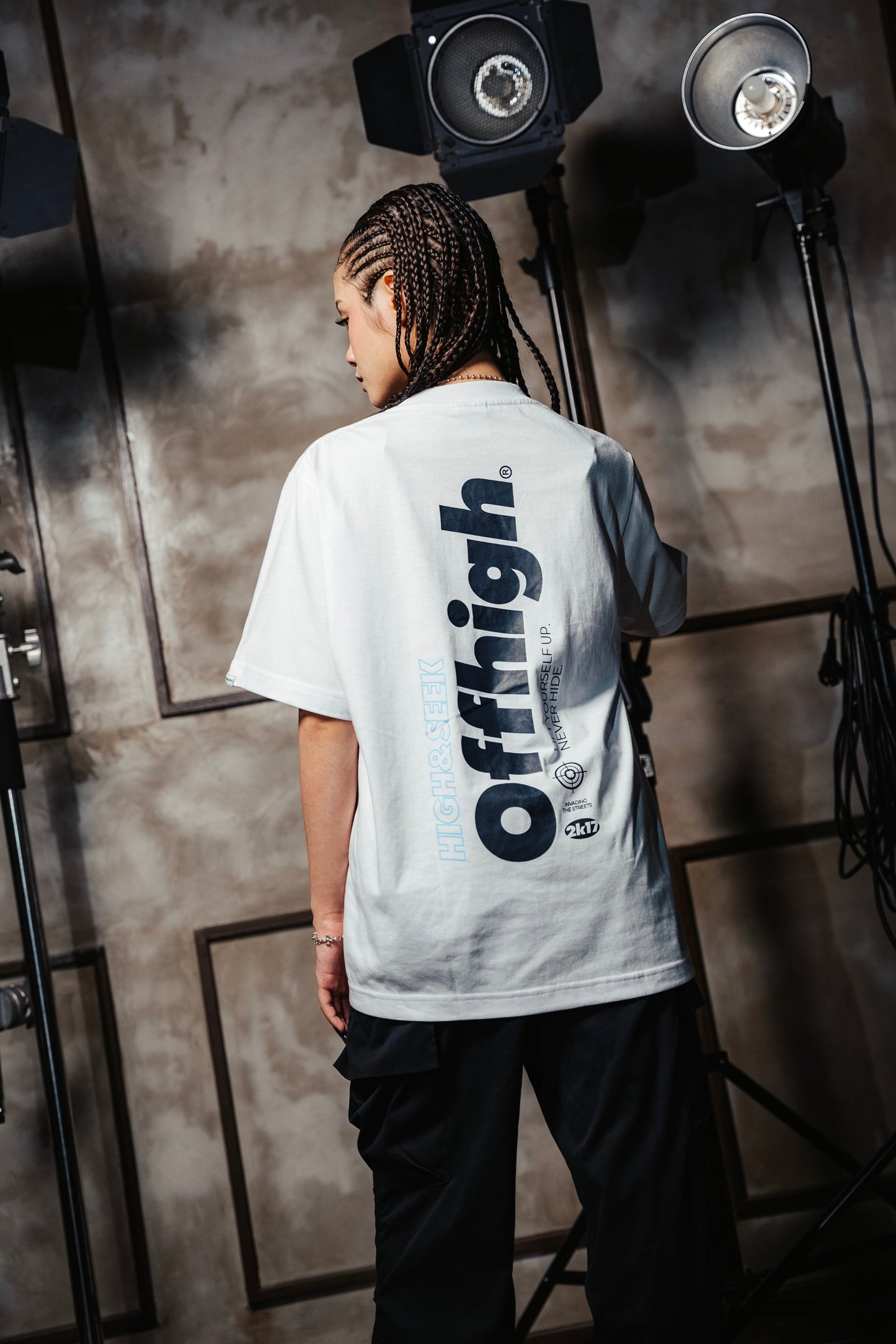 OFFHIGH HIGH & SEEK WHITE TSHIRT