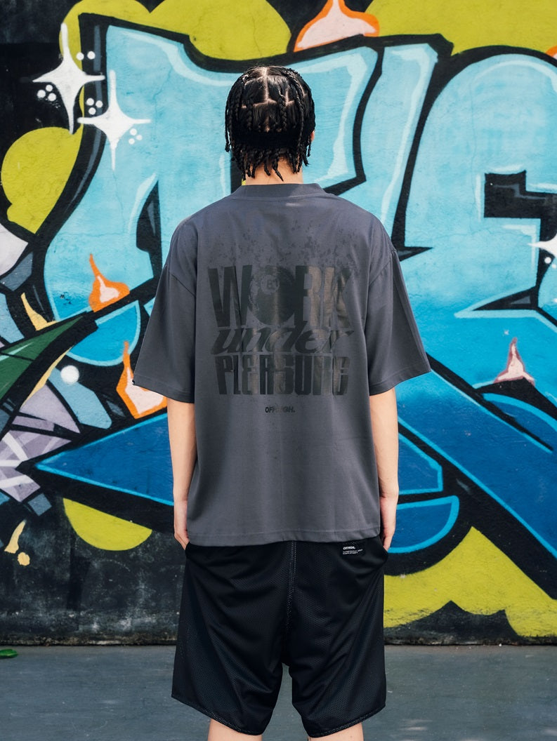 OFFHIGH W8RKING GRAY TSHIRT