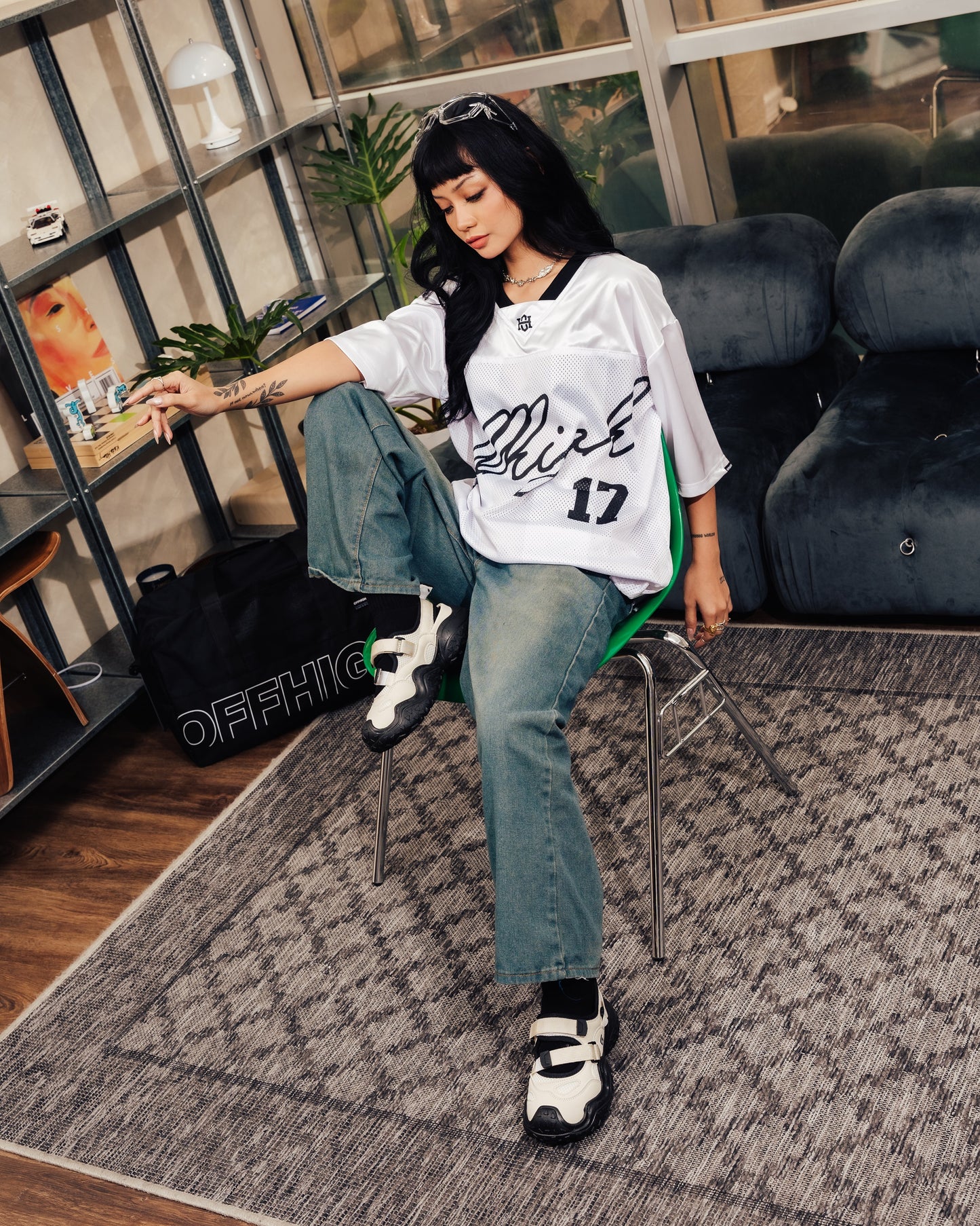 OFFHIGH BLITZ WHITE JERSEY
