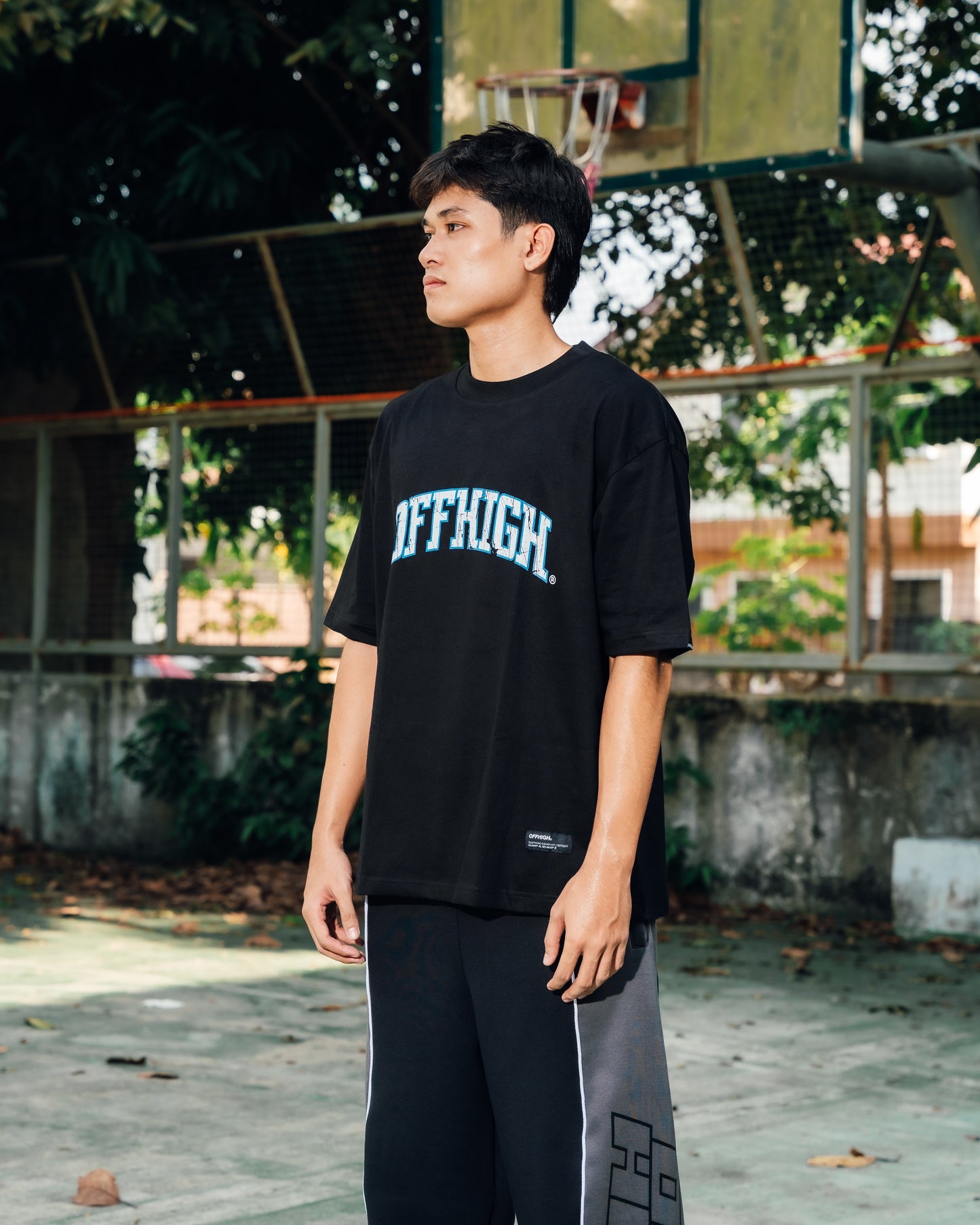OFFHIGH INFIN8 BLACK TSHIRT