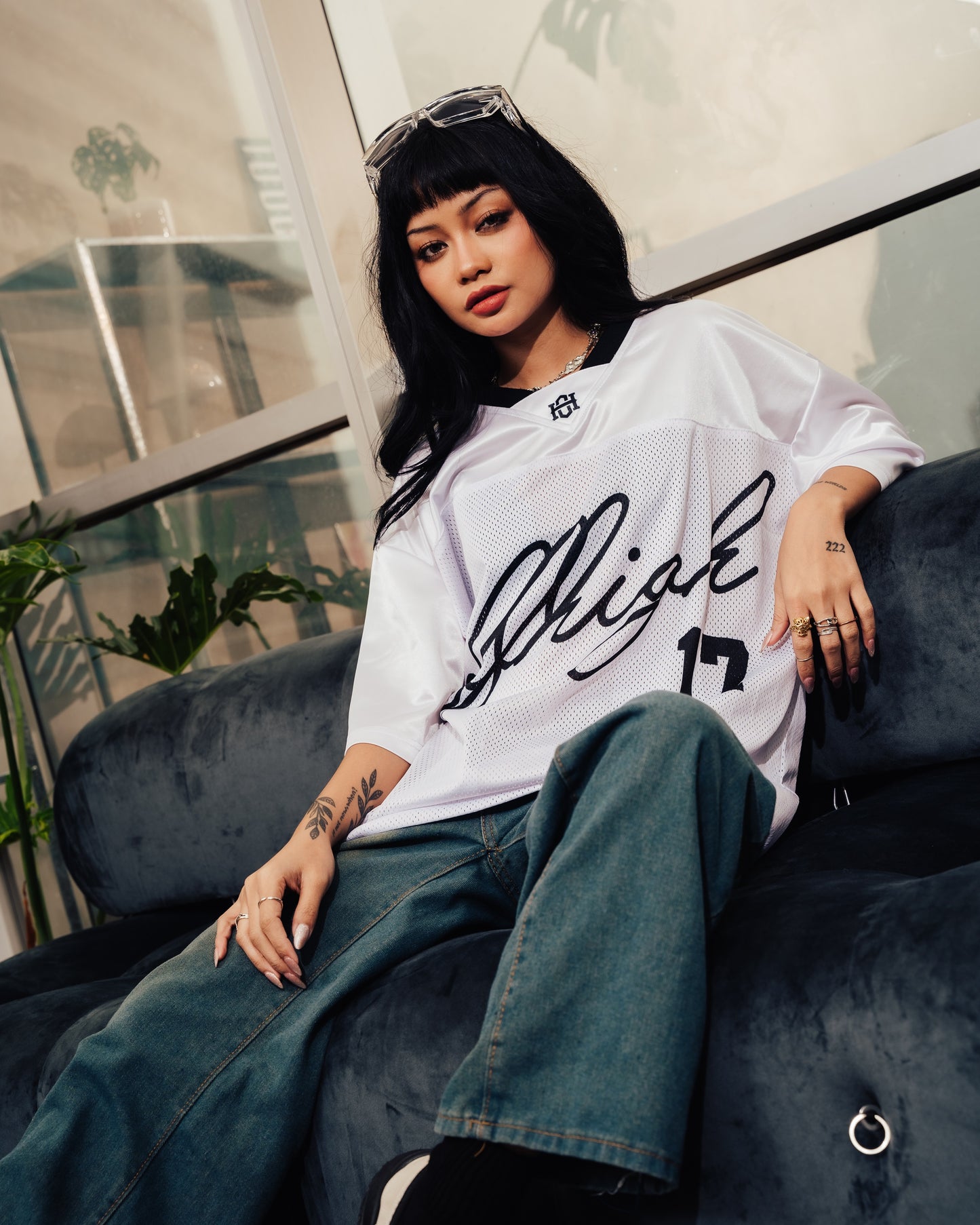 OFFHIGH BLITZ WHITE JERSEY