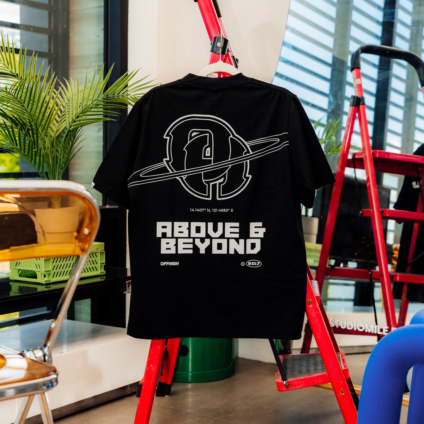 OFFHIGH ABOVE BLACK TSHIRT