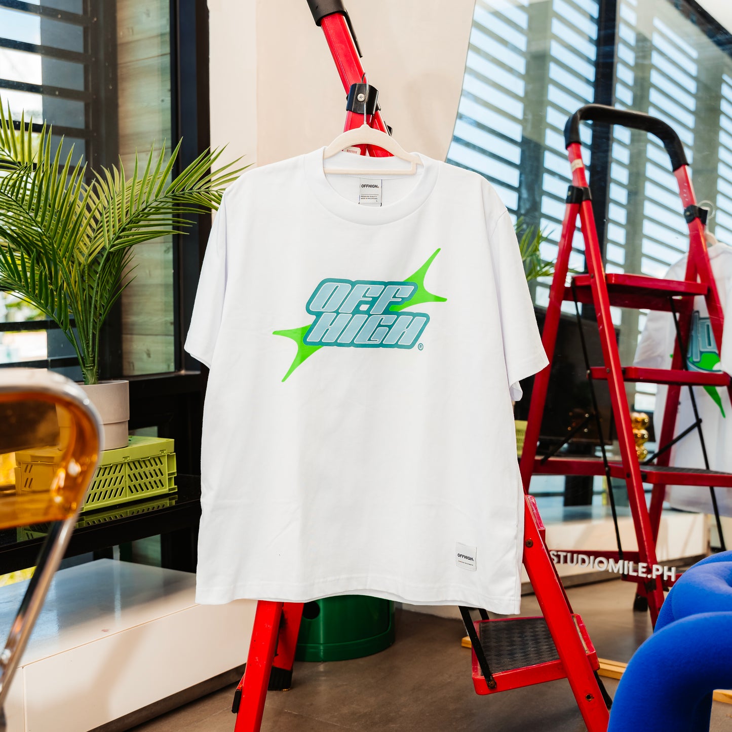 OFFHIGH STELLAR WHITE TSHIRT