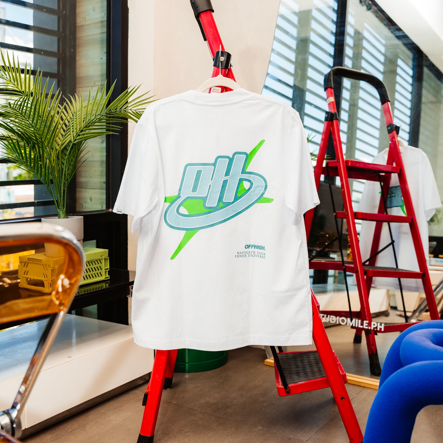 OFFHIGH STELLAR WHITE TSHIRT
