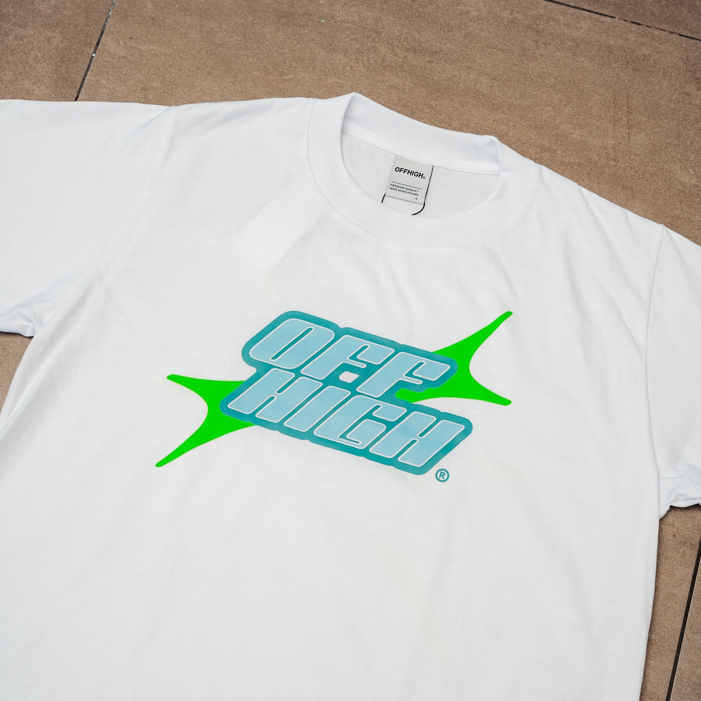 OFFHIGH STELLAR WHITE TSHIRT