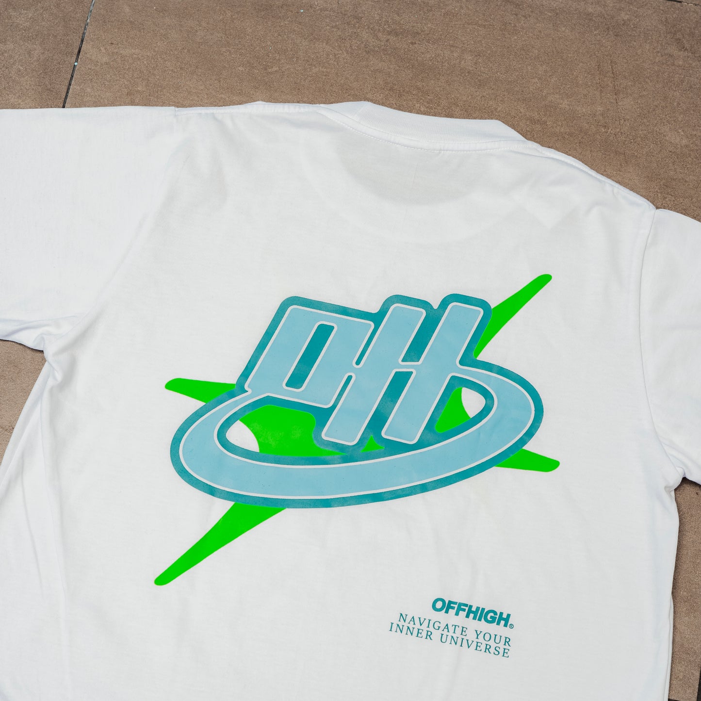 OFFHIGH STELLAR WHITE TSHIRT