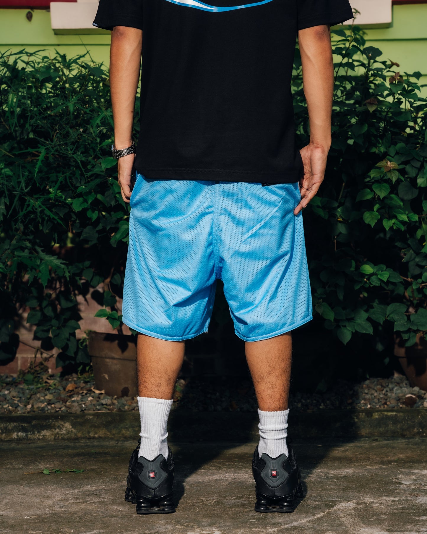 OFFHIGH SCRIPT GUM MESH SHORT (NEW FIT)