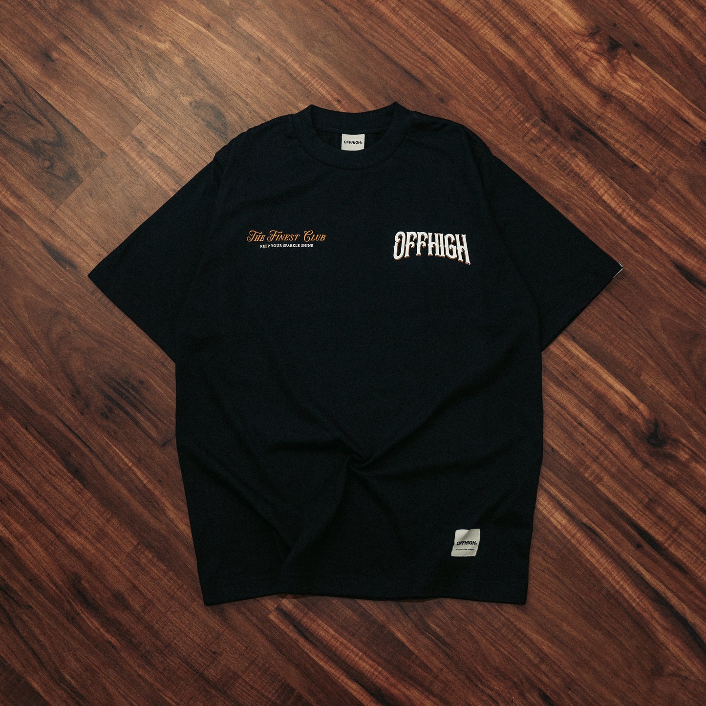 OFFHIGH DIAMOND BLACK TSHIRT