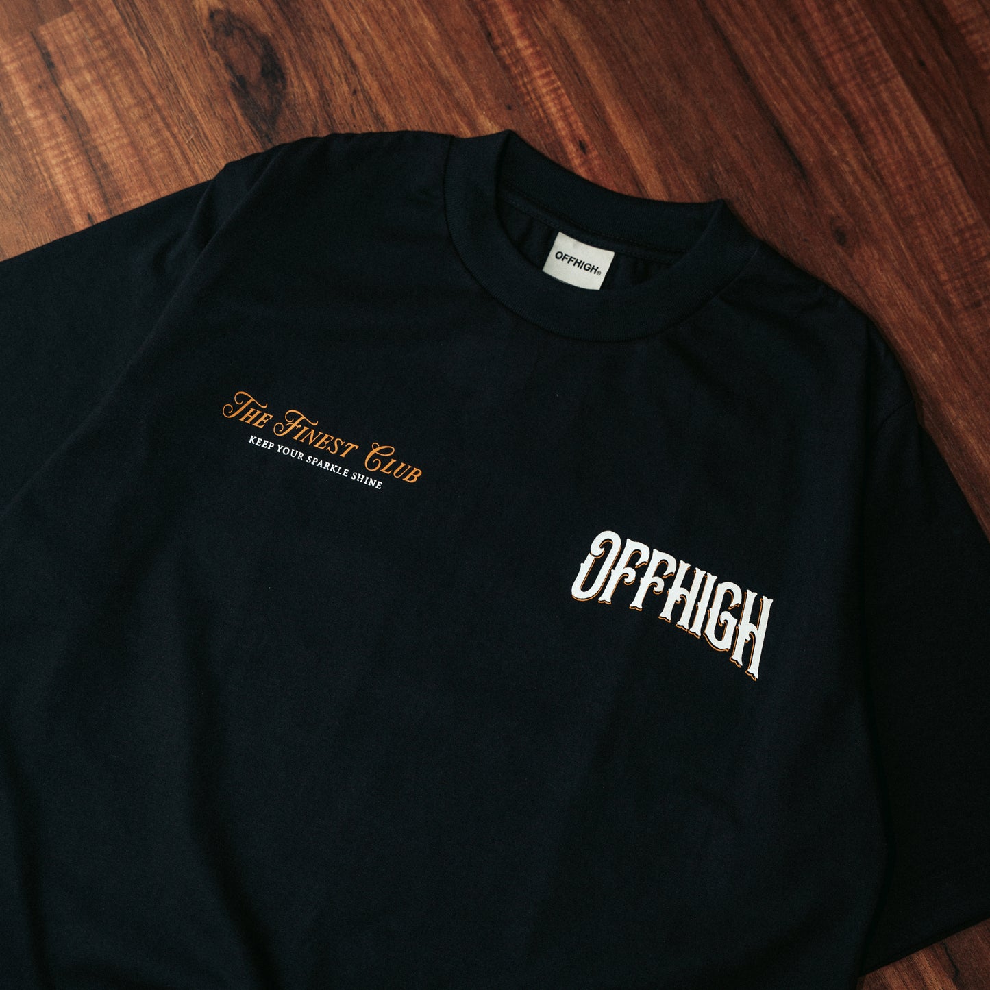 OFFHIGH DIAMOND BLACK TSHIRT