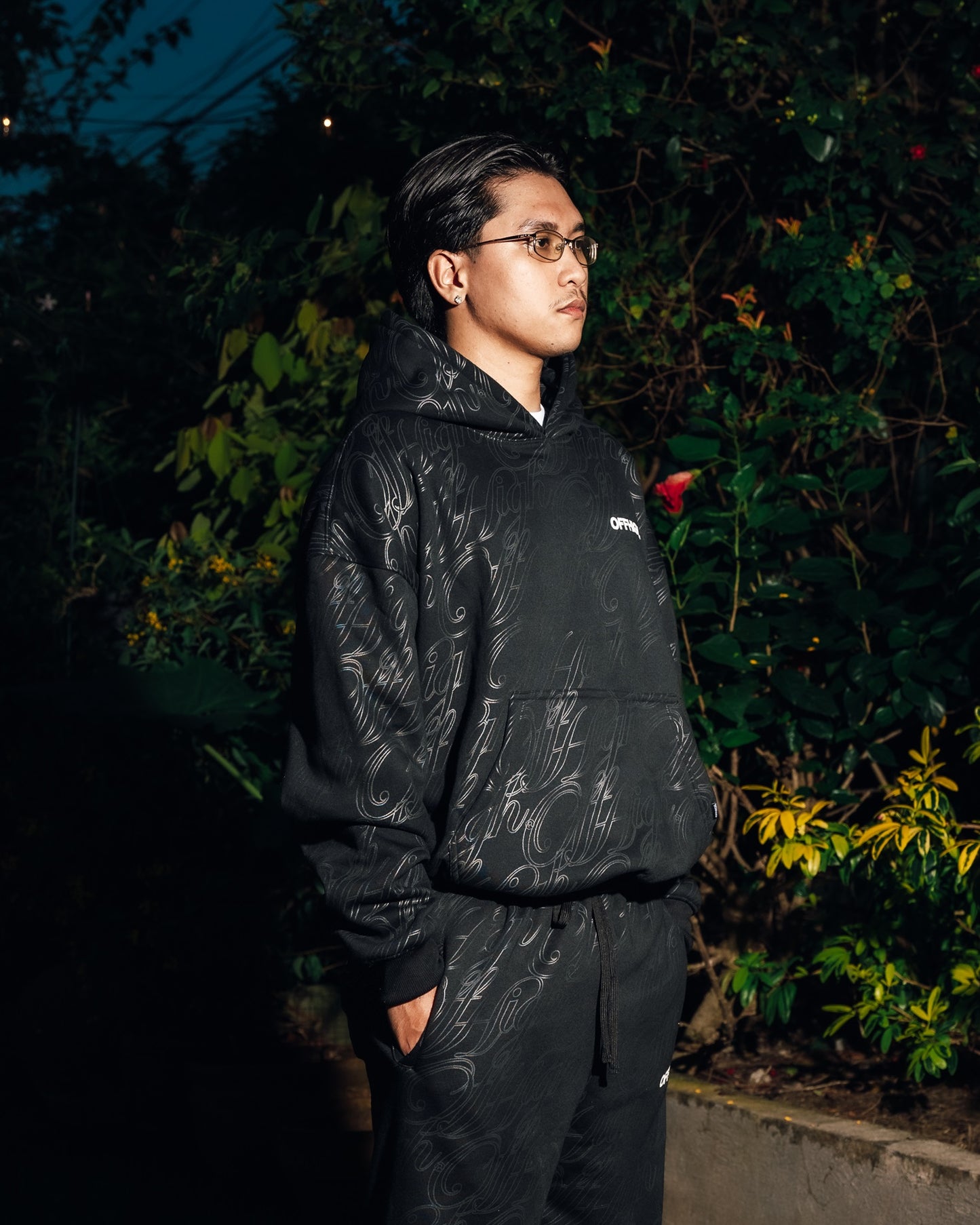 OFFHIGH OUTLAW BLACK HOODIE