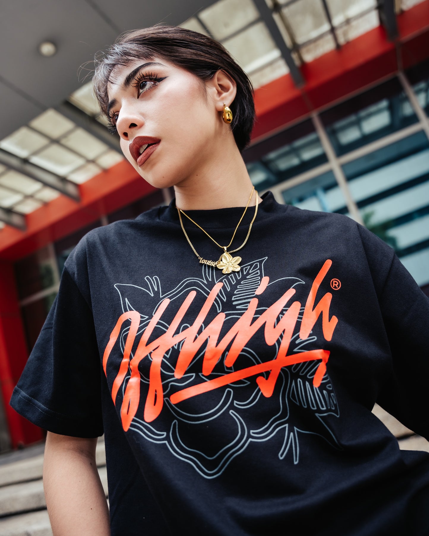 OFFHIGH G & C BLACK TSHIRT