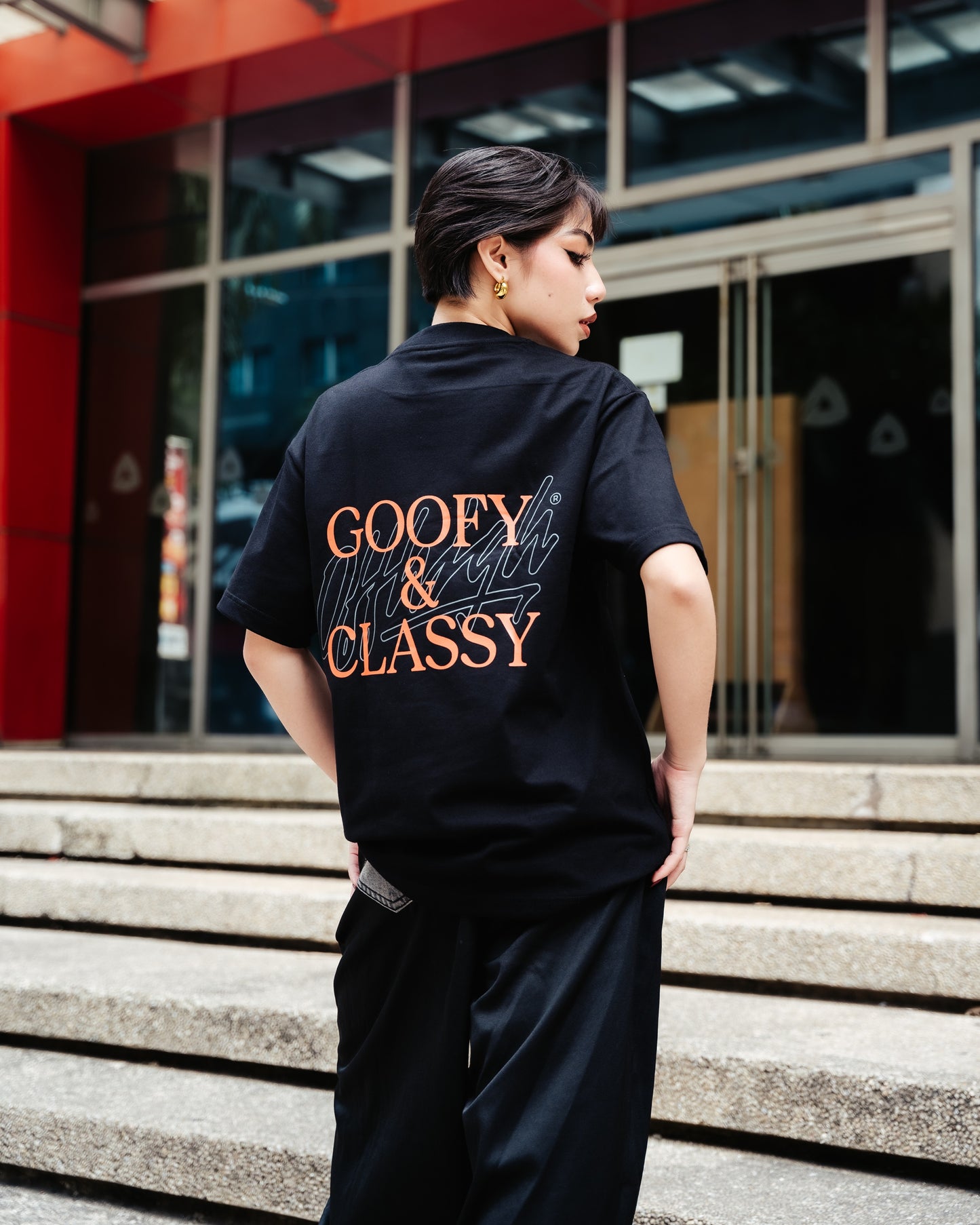 OFFHIGH G & C BLACK TSHIRT