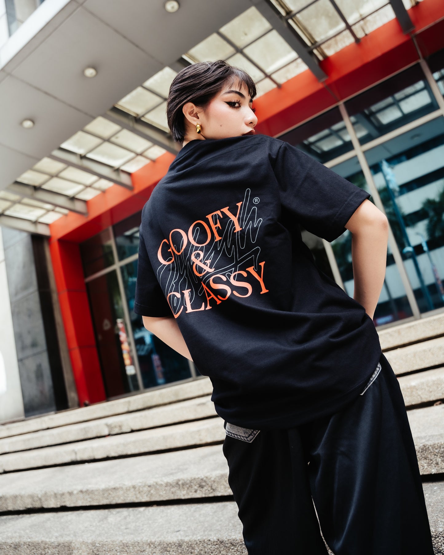 OFFHIGH G & C BLACK TSHIRT