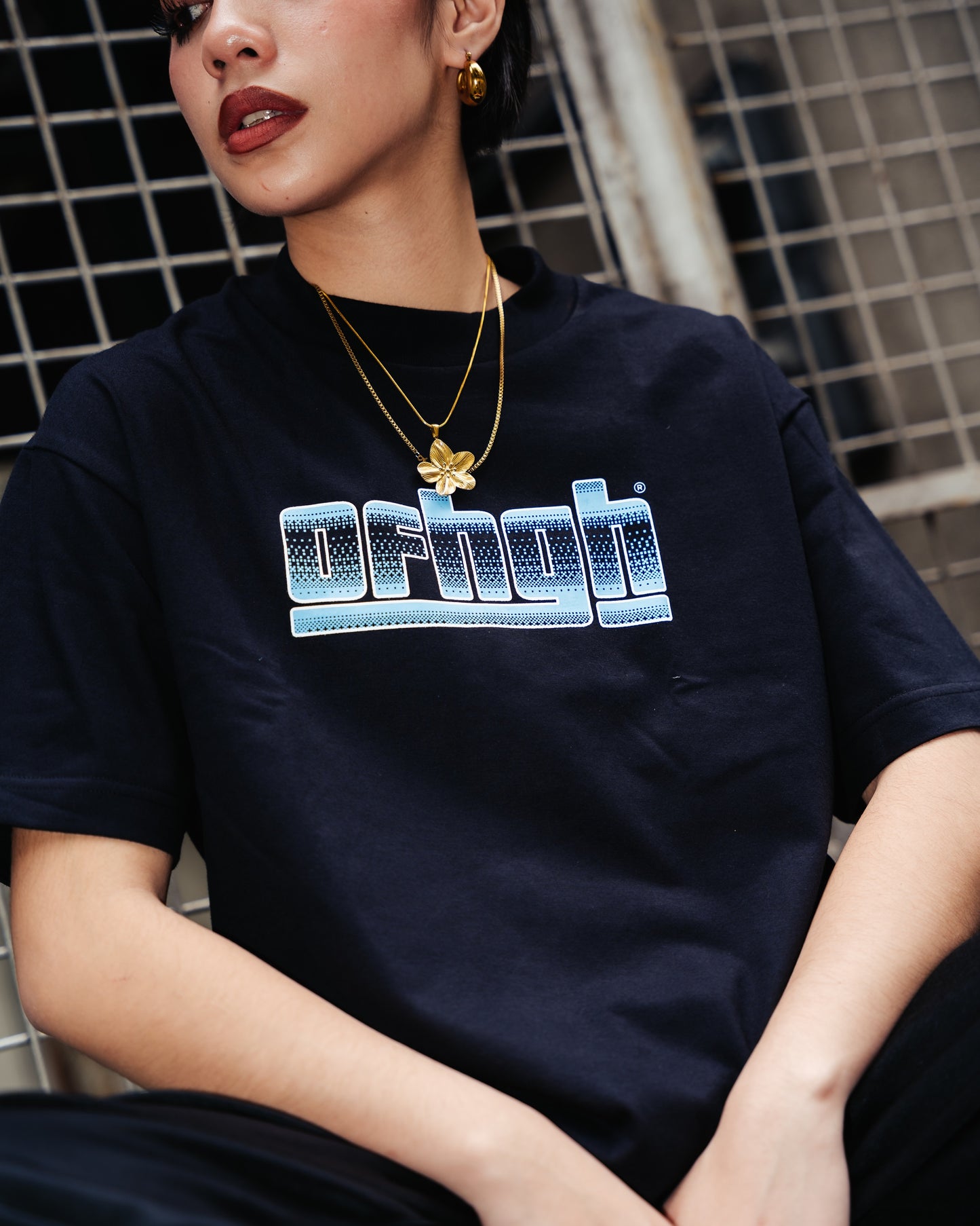 OFFHIGH GREATER HEIGHTS BLACK TSHIRT