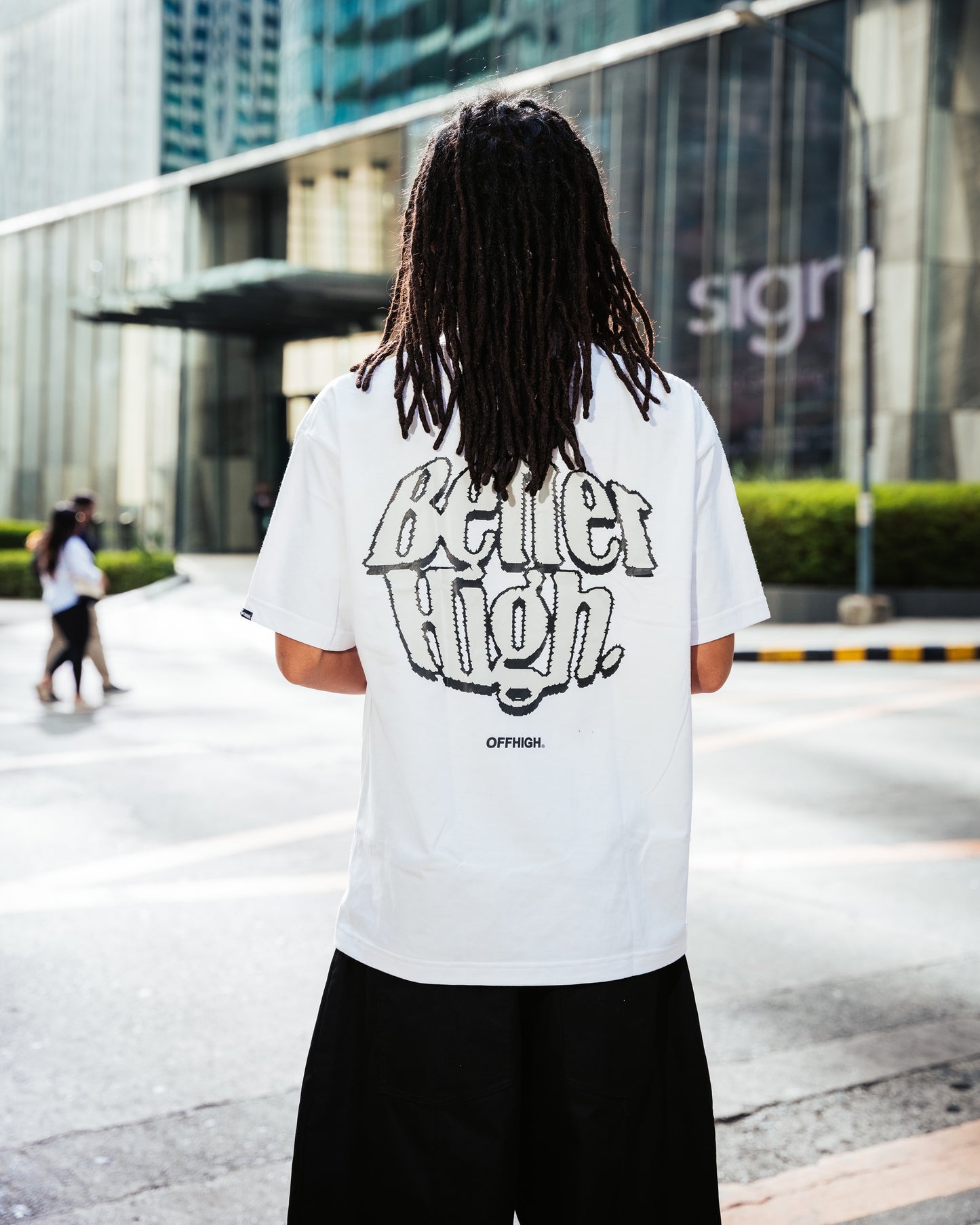 OFFHIGH BETTER HIGH WHITE TSHIRT