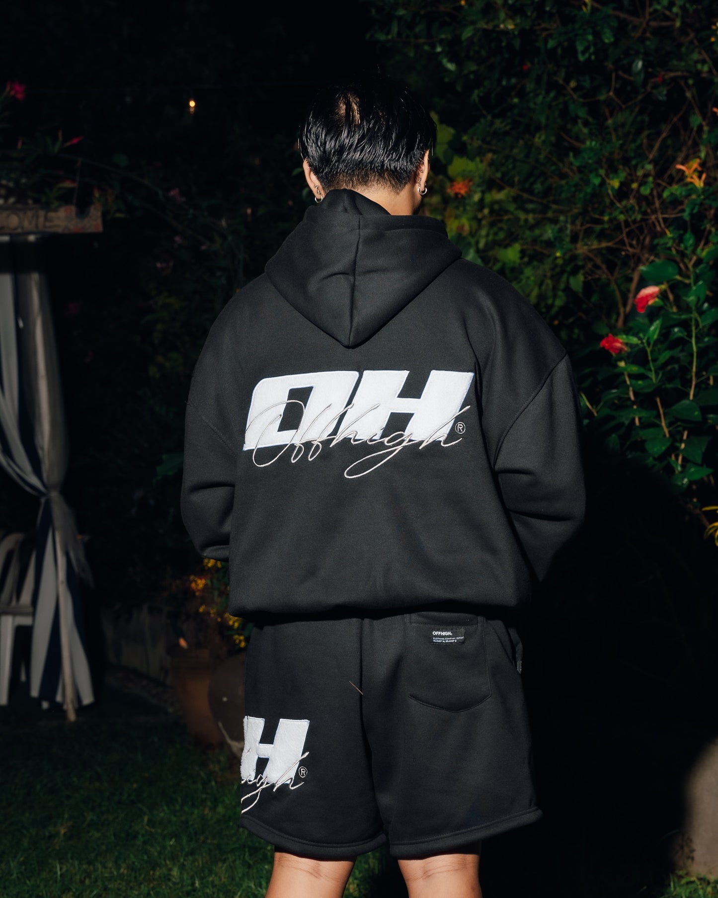 OFFHIGH SPRINT BLACK ZIP JACKET