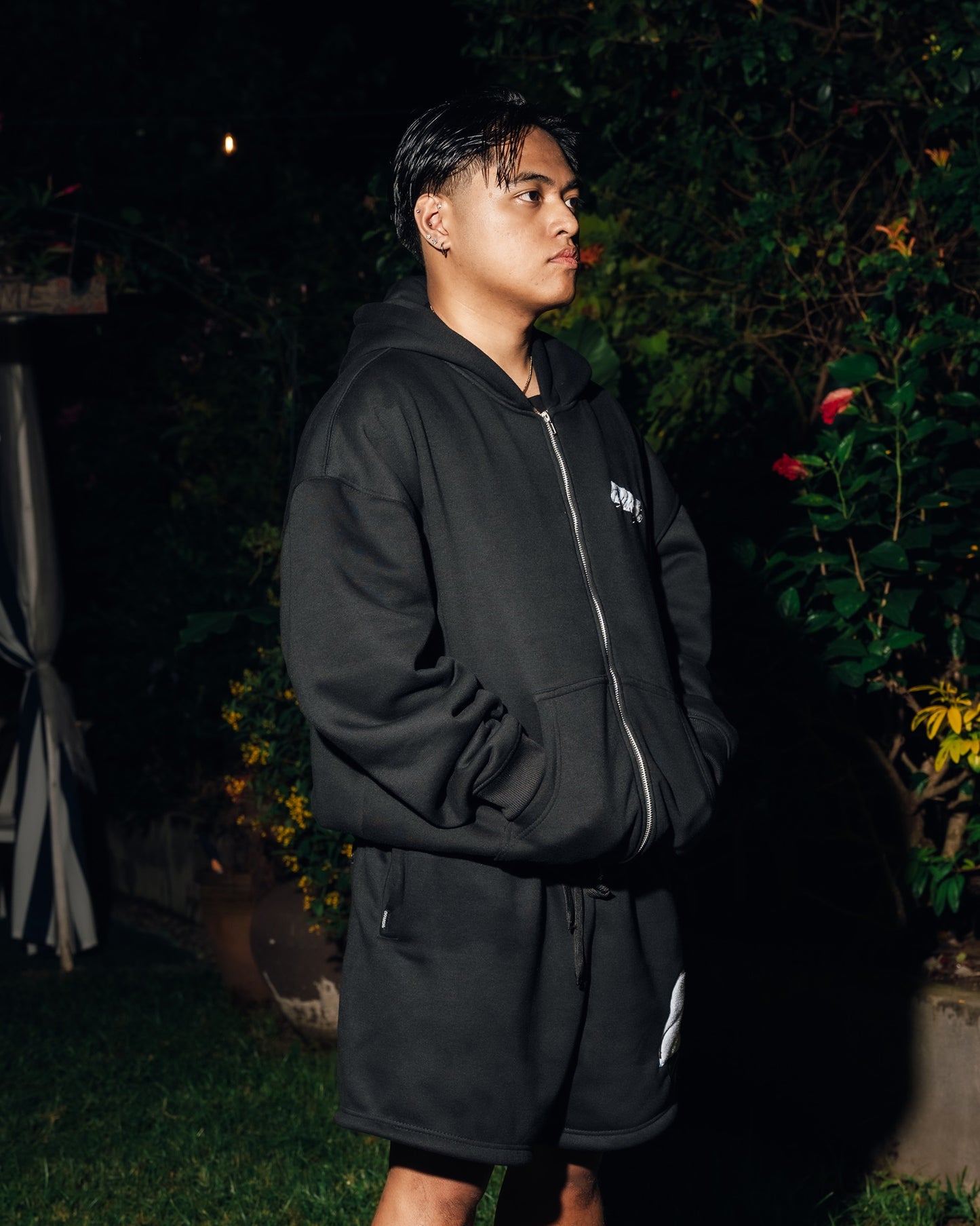 OFFHIGH SPRINT BLACK ZIP JACKET
