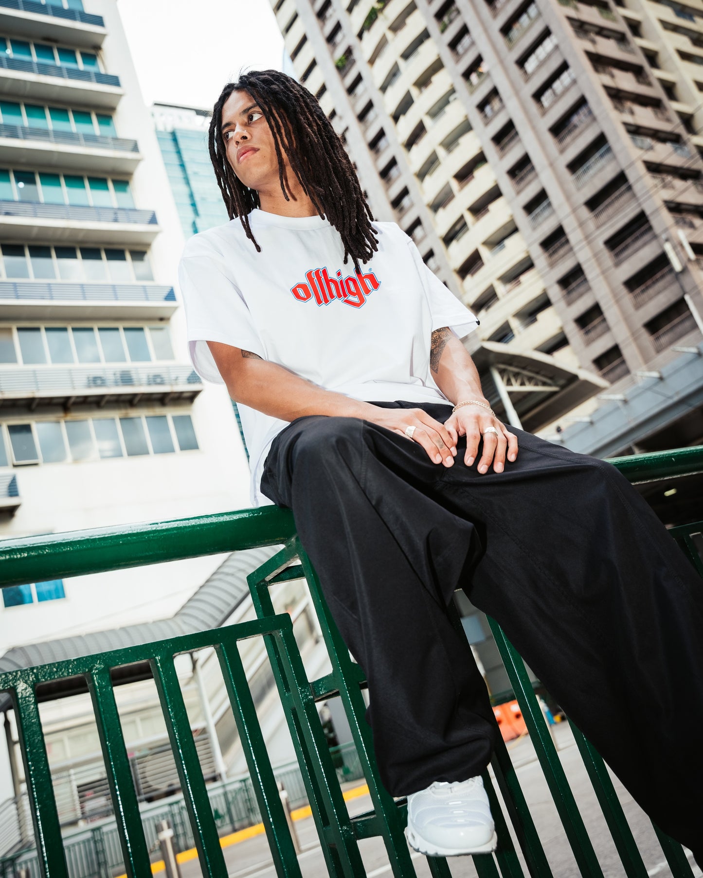 OFFHIGH RETURN THE FAVOR WHITE TSHIRT