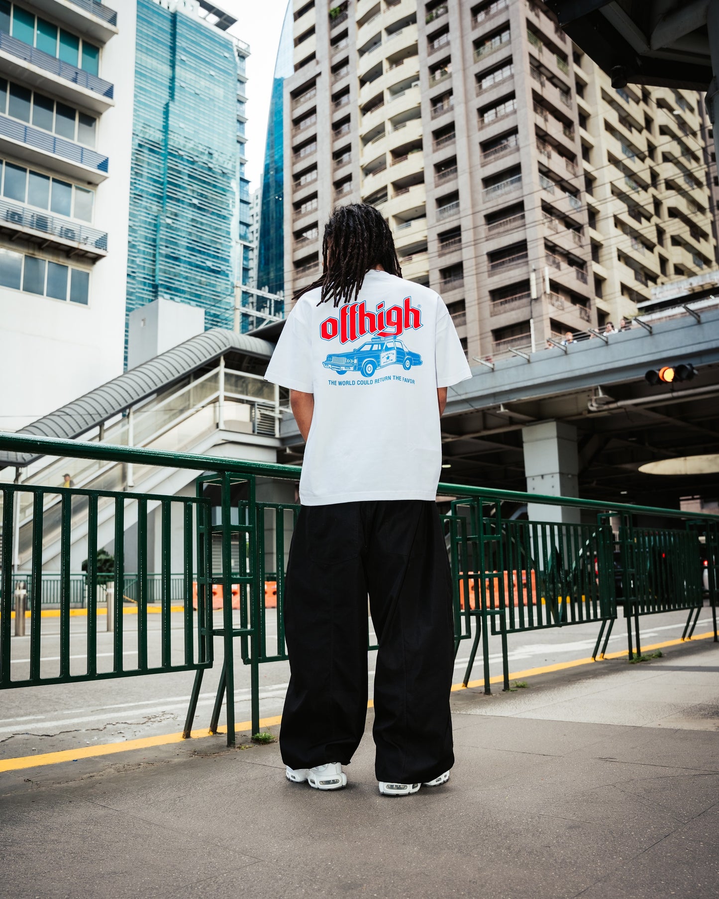 OFFHIGH RETURN THE FAVOR WHITE TSHIRT