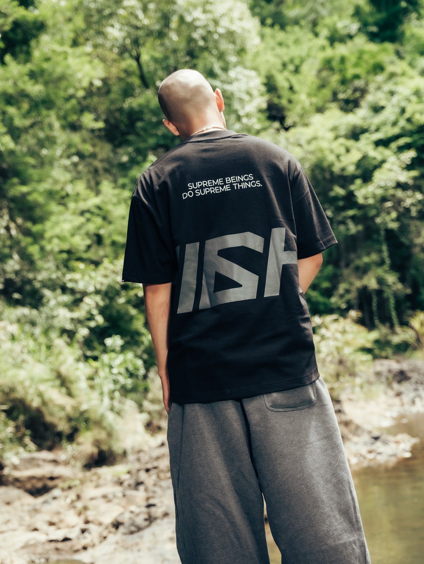 OFFHIGH SUPREME BLACK TSHIRT