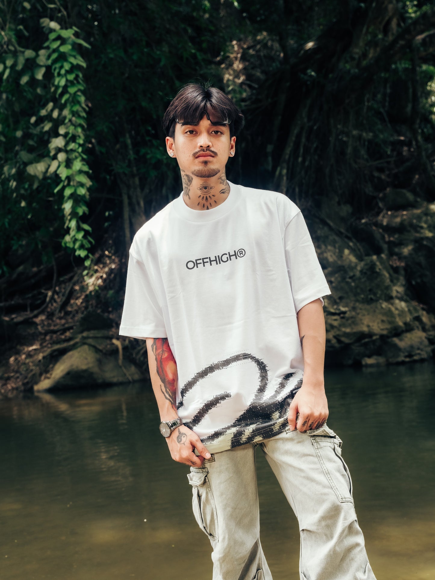 OFFHIGH PHOENIX WHITE TSHIRT
