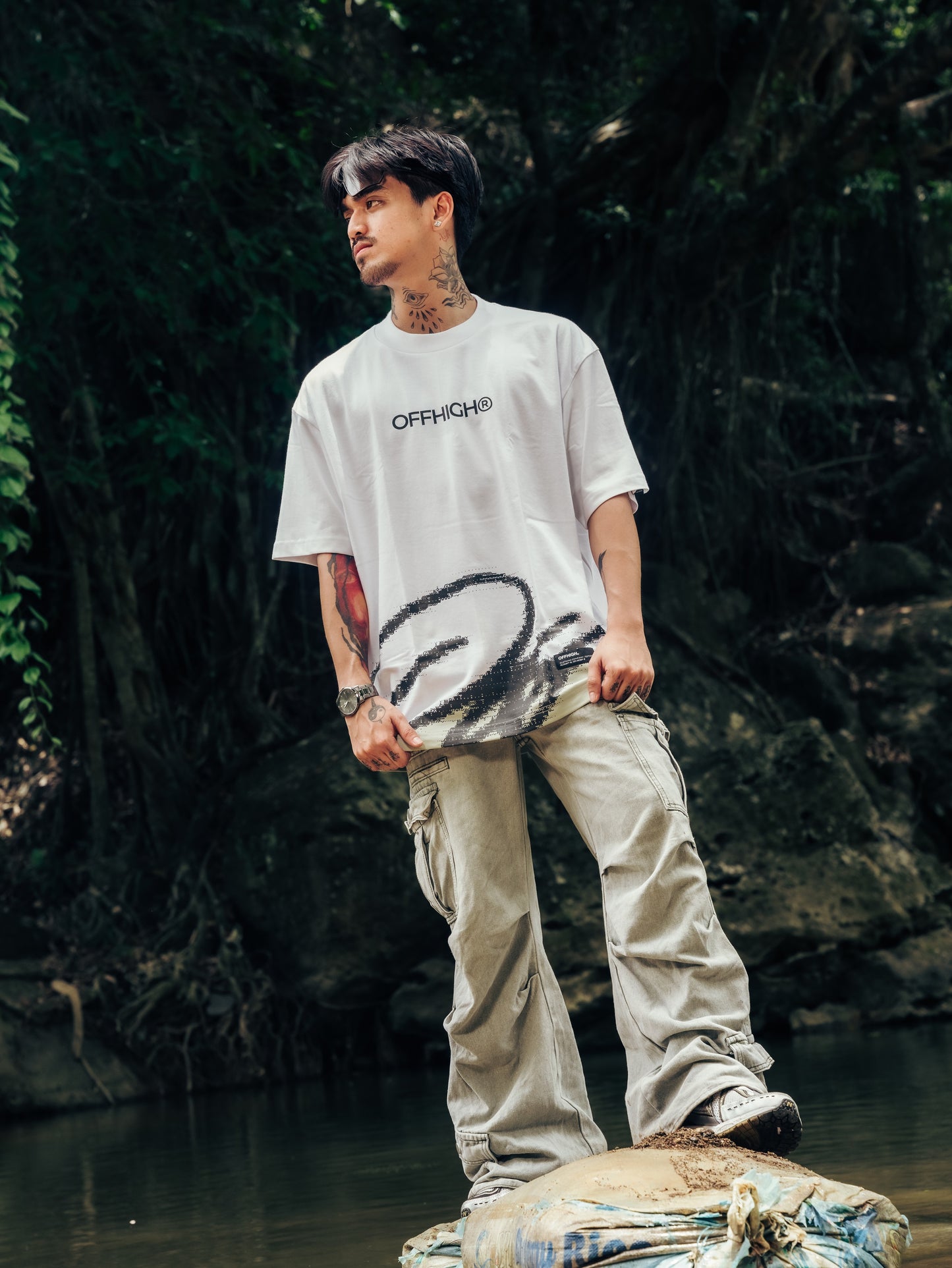 OFFHIGH PHOENIX WHITE TSHIRT