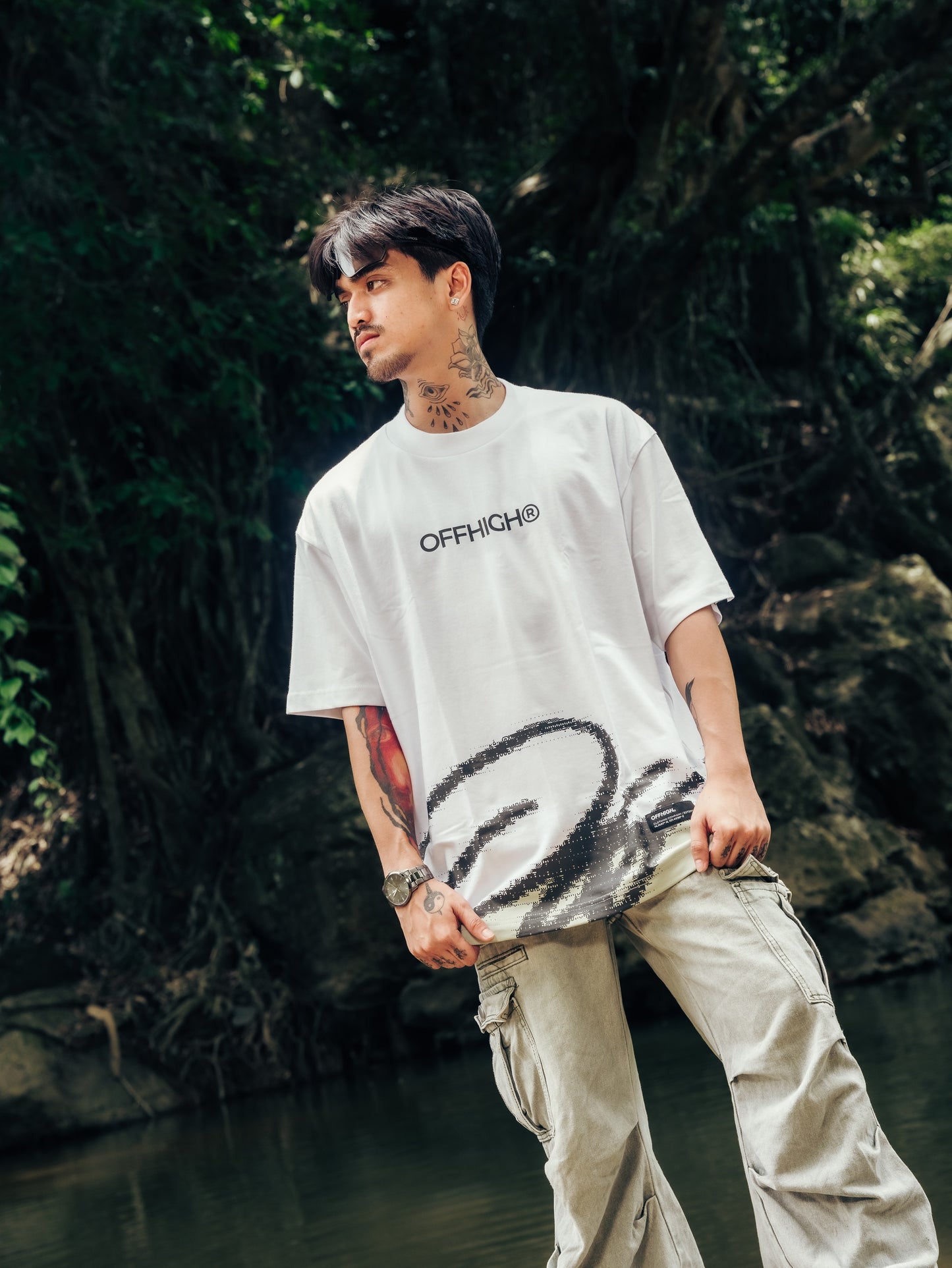 OFFHIGH PHOENIX WHITE TSHIRT