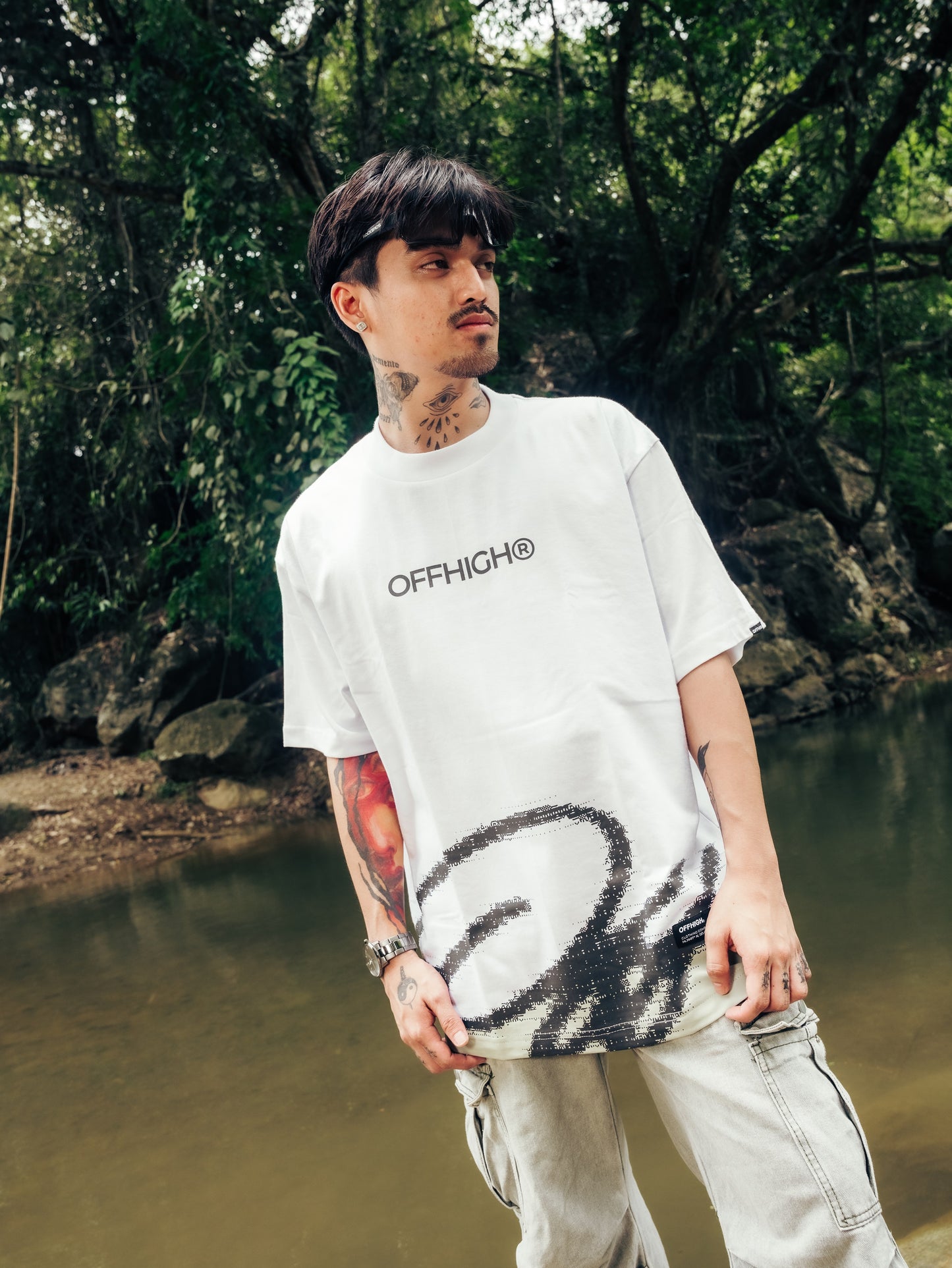 OFFHIGH PHOENIX WHITE TSHIRT