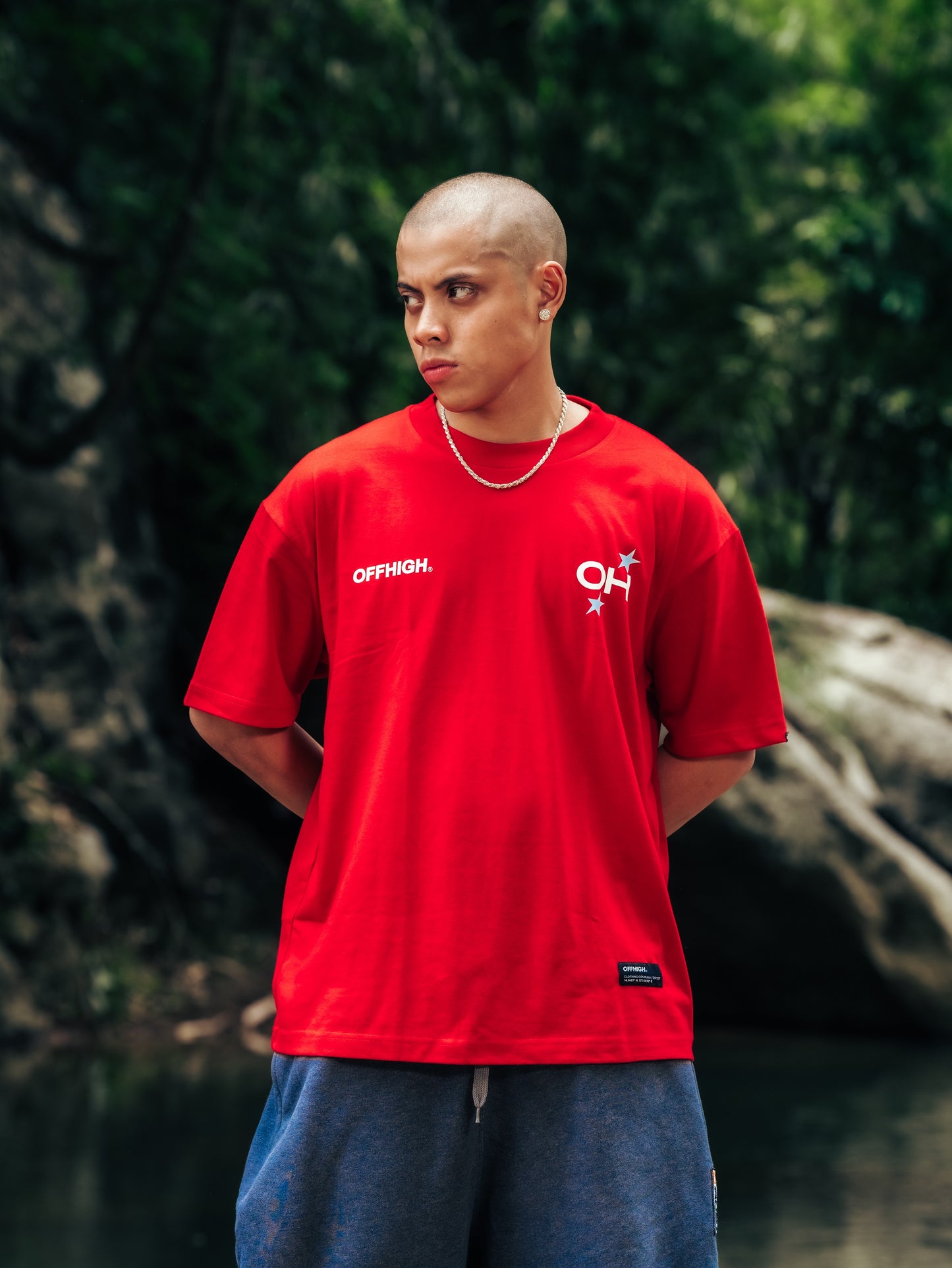 OFFHIGH RFTA RED TSHIRT