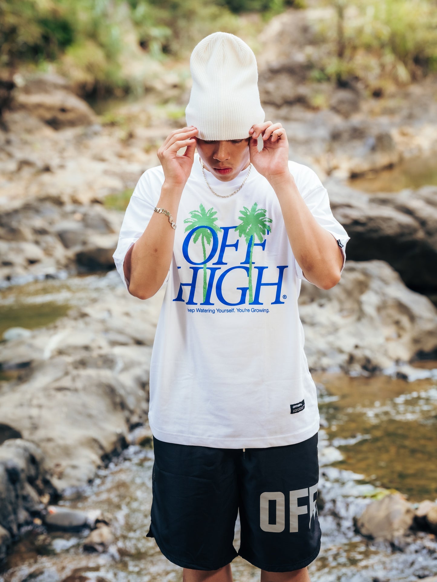OFFHIGH GROWTH WHITE TSHIRT