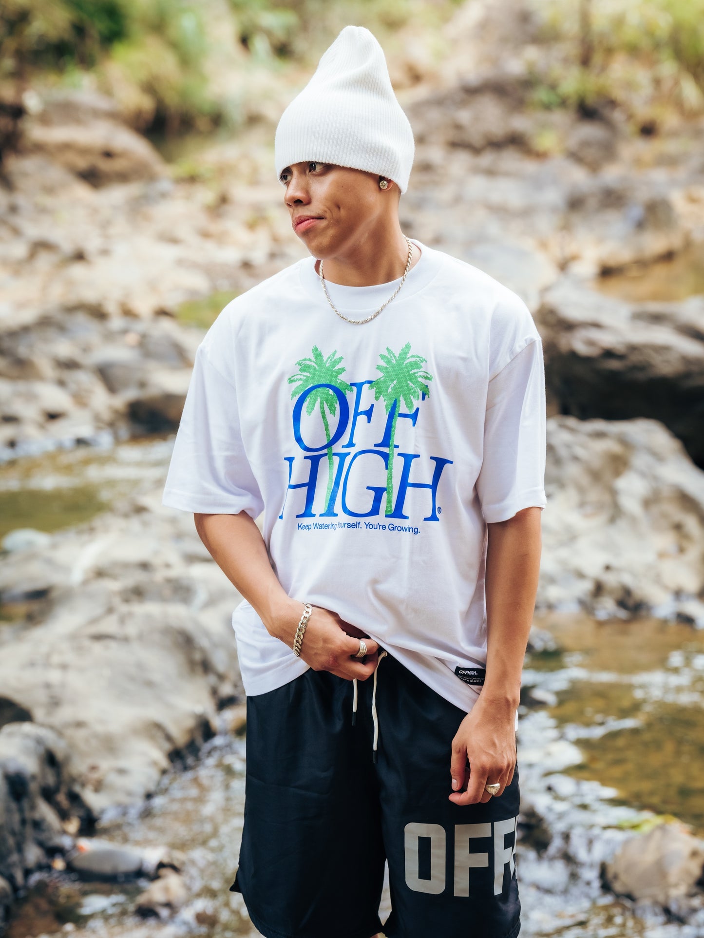 OFFHIGH GROWTH WHITE TSHIRT