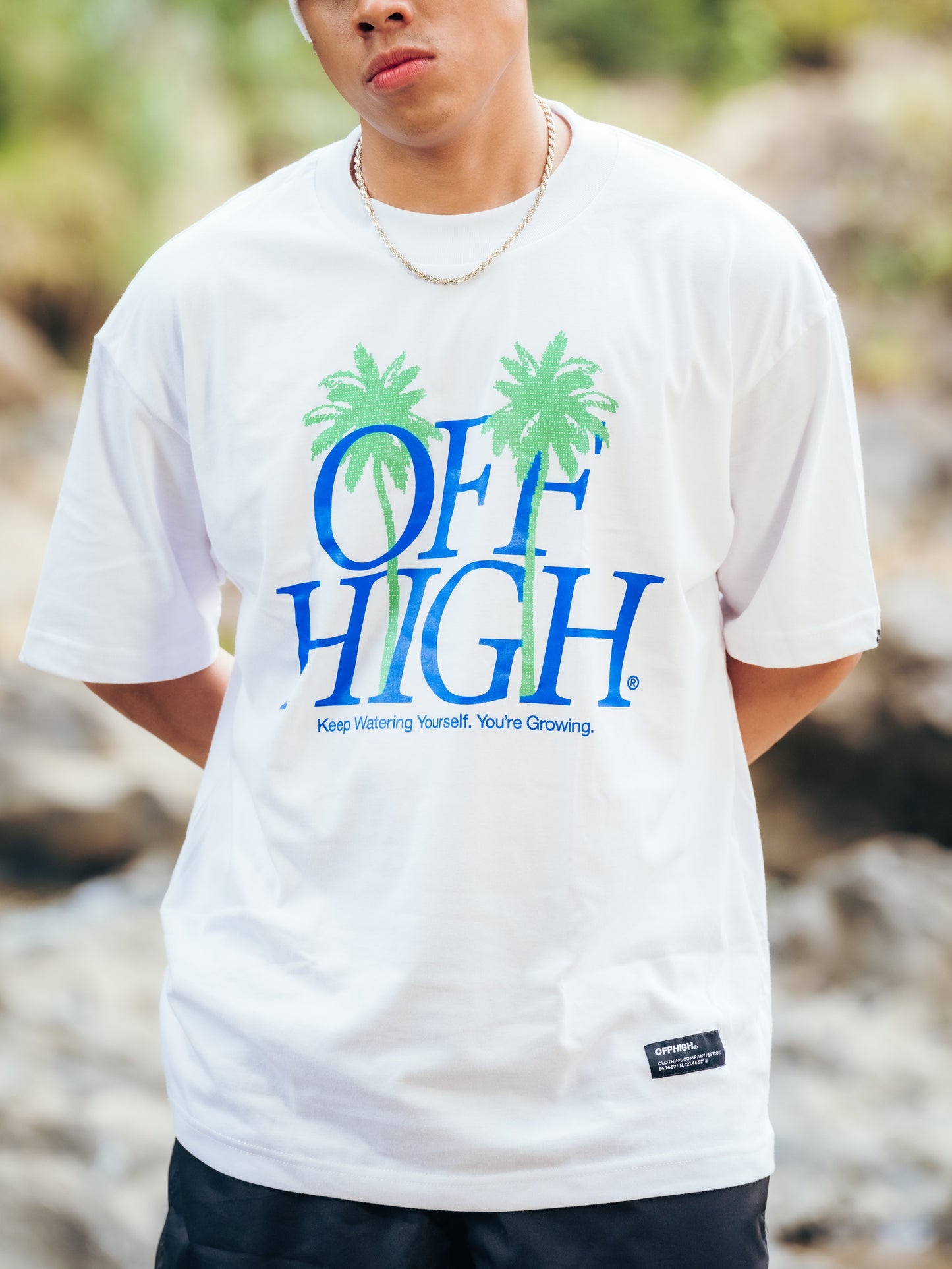 OFFHIGH GROWTH WHITE TSHIRT