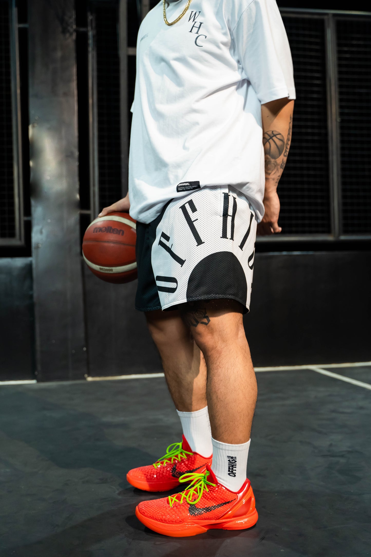 OFFHIGH ROTATION MESH SHORT