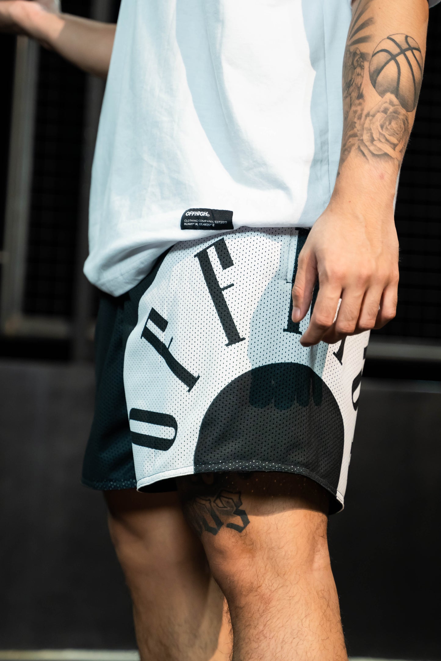 OFFHIGH ROTATION MESH SHORT