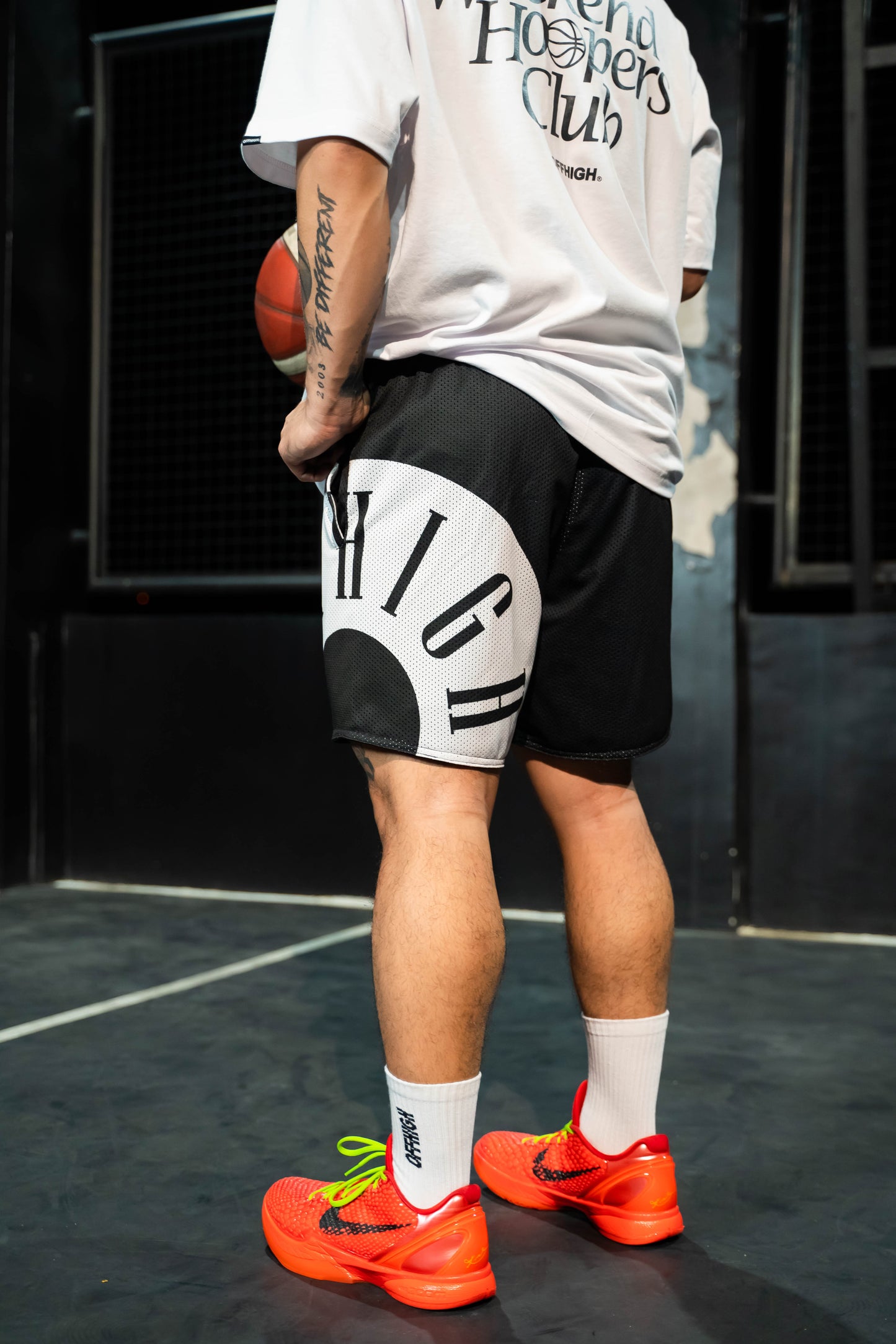 OFFHIGH ROTATION MESH SHORT