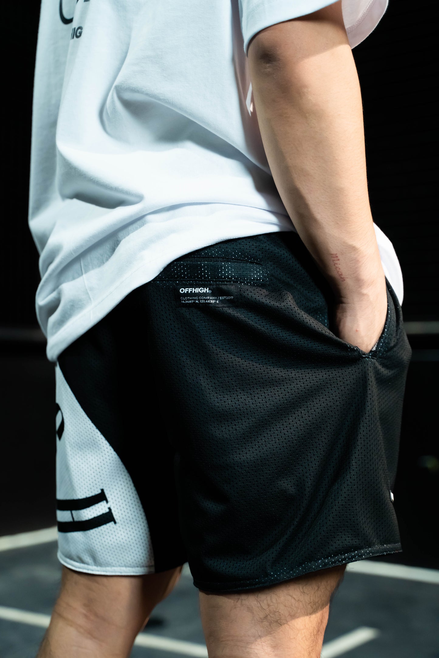 OFFHIGH ROTATION MESH SHORT