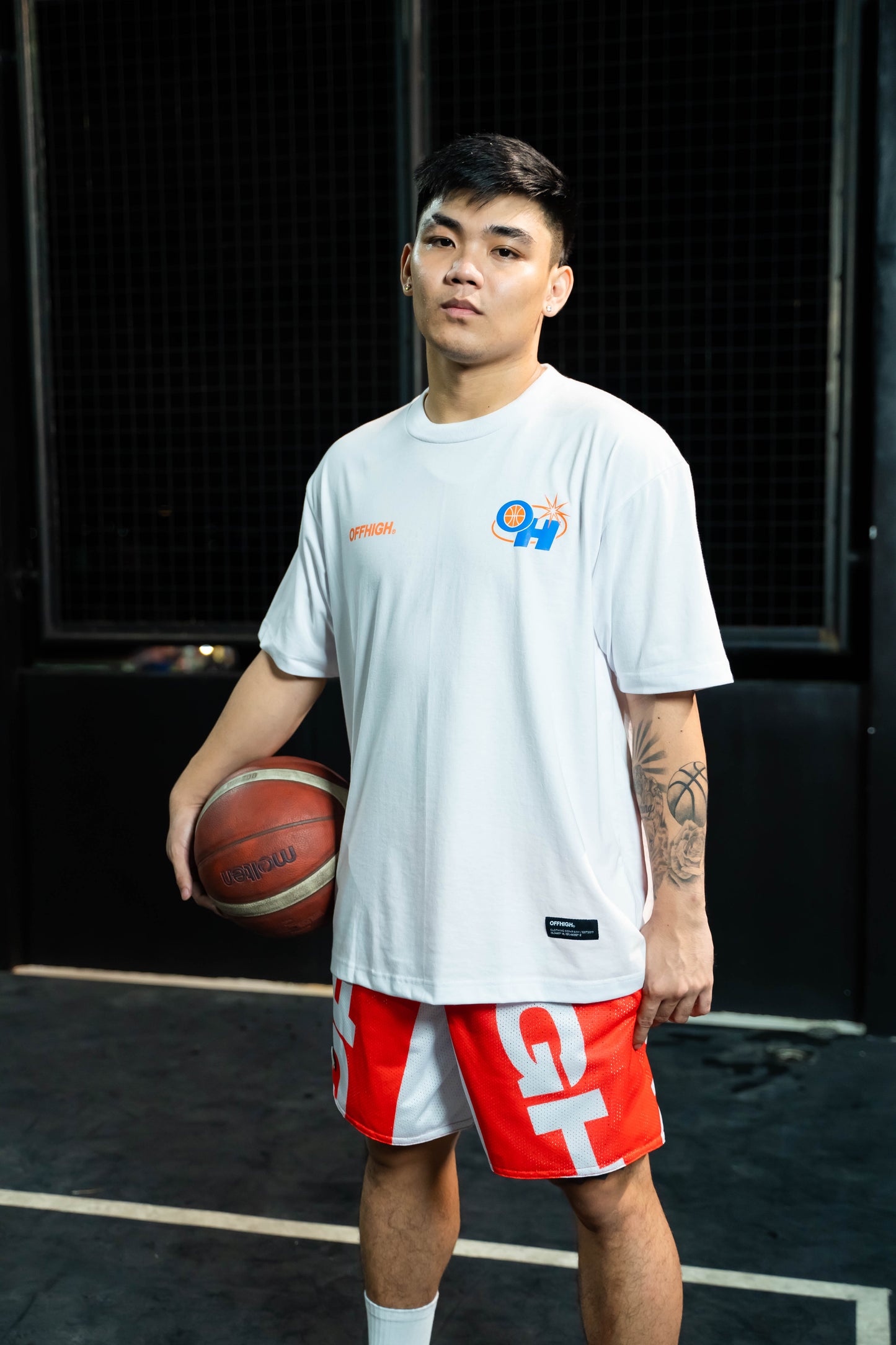 OFFHIGH  HOME WHITE TSHIRT