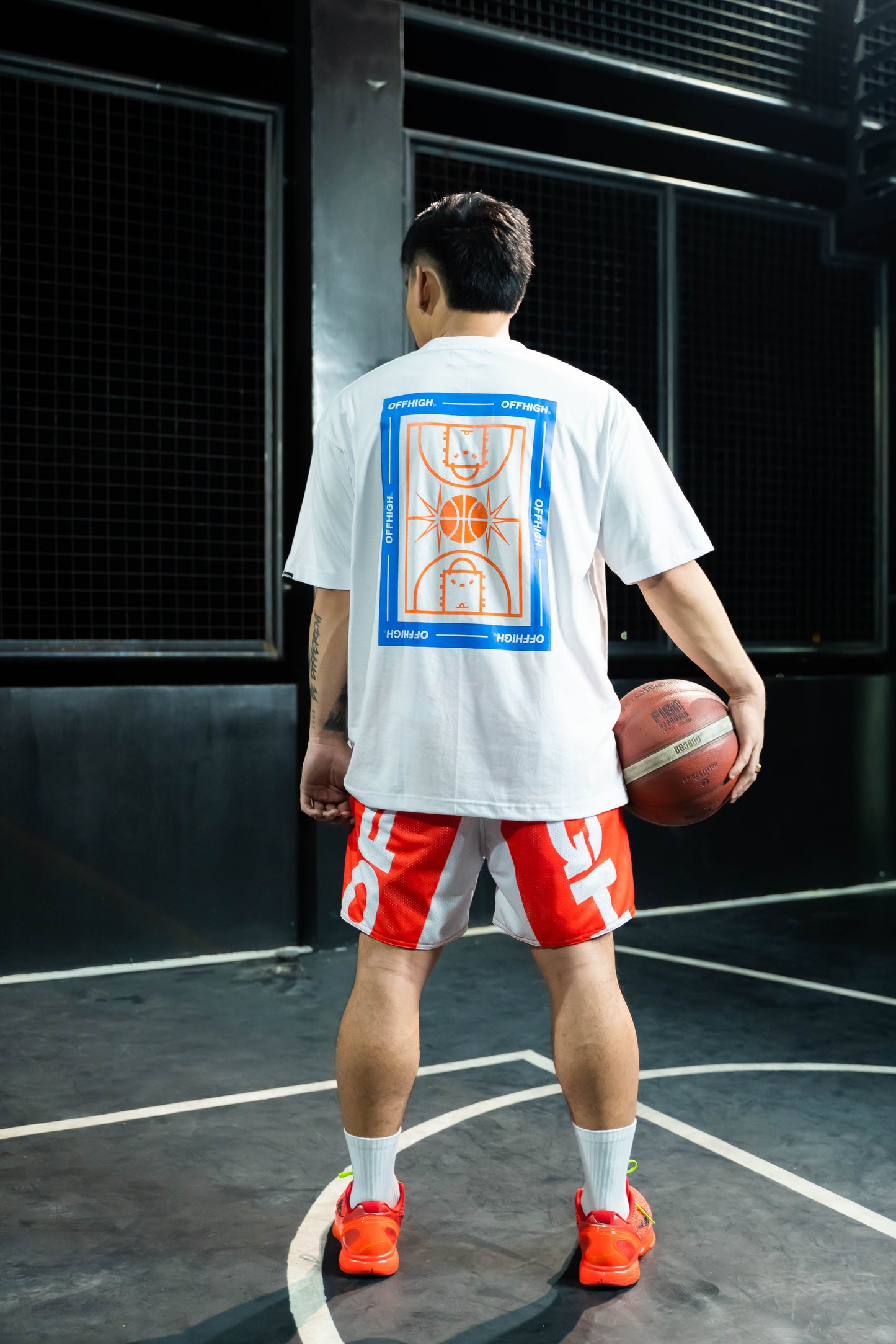 OFFHIGH  HOME WHITE TSHIRT