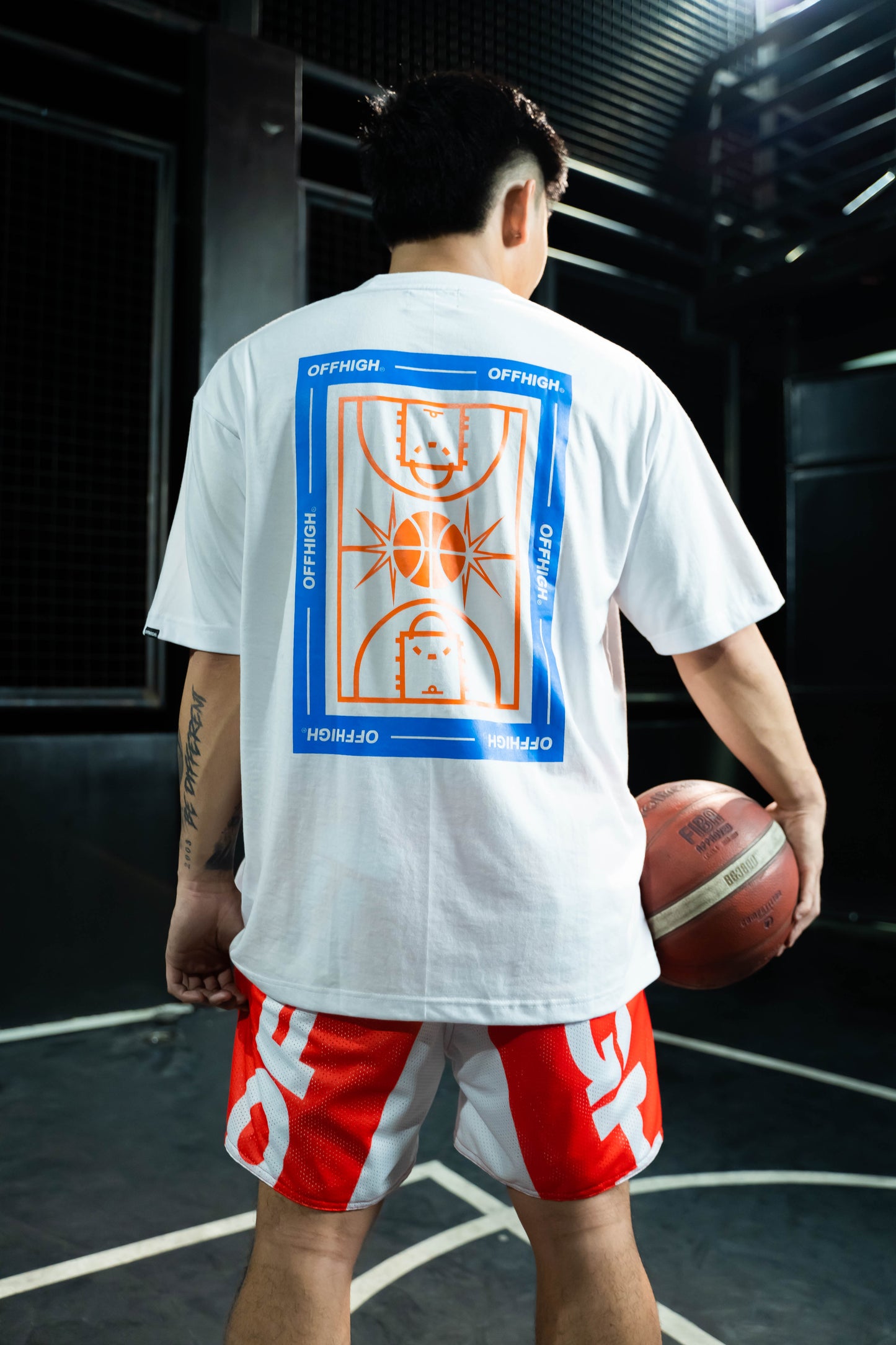 OFFHIGH  HOME WHITE TSHIRT