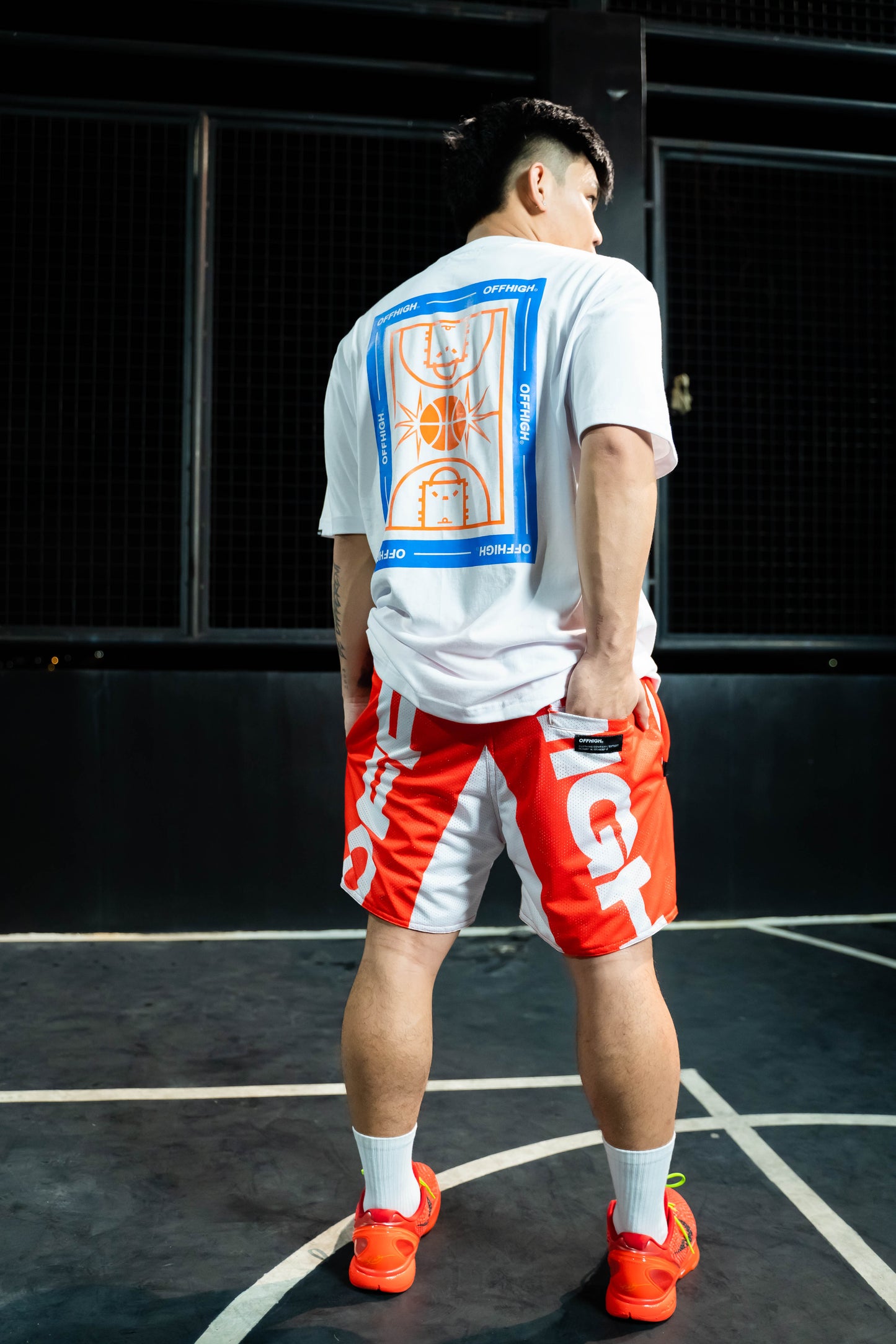 OFFHIGH  HOME WHITE TSHIRT