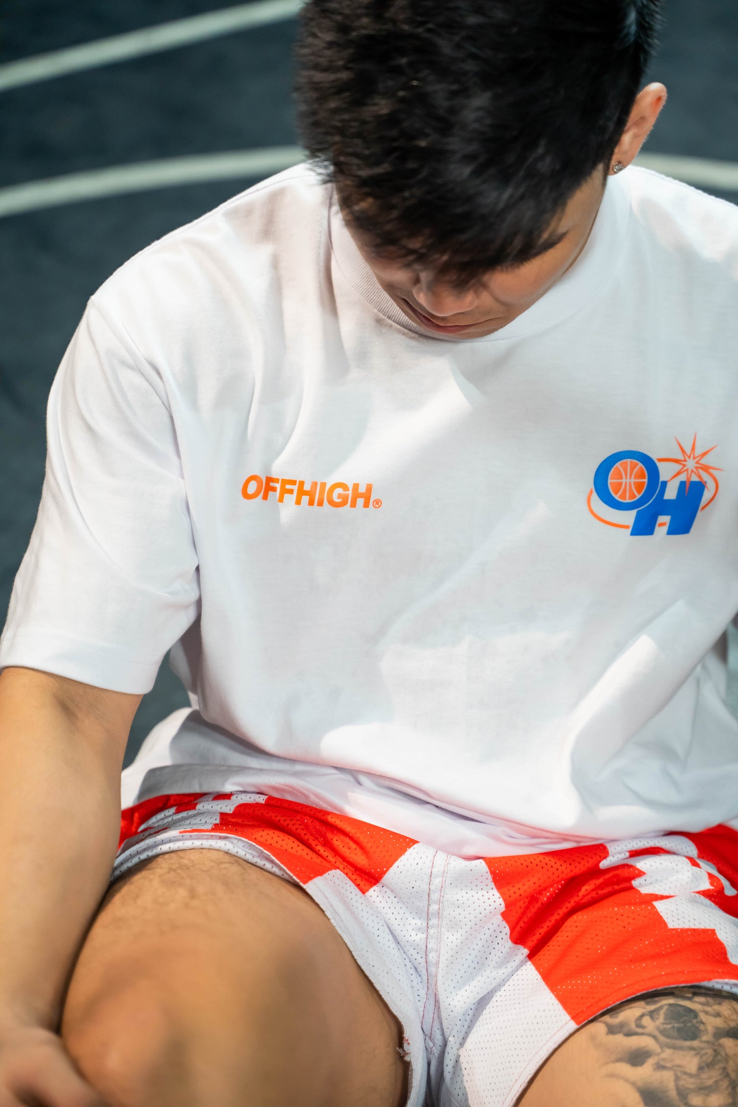 OFFHIGH  HOME WHITE TSHIRT