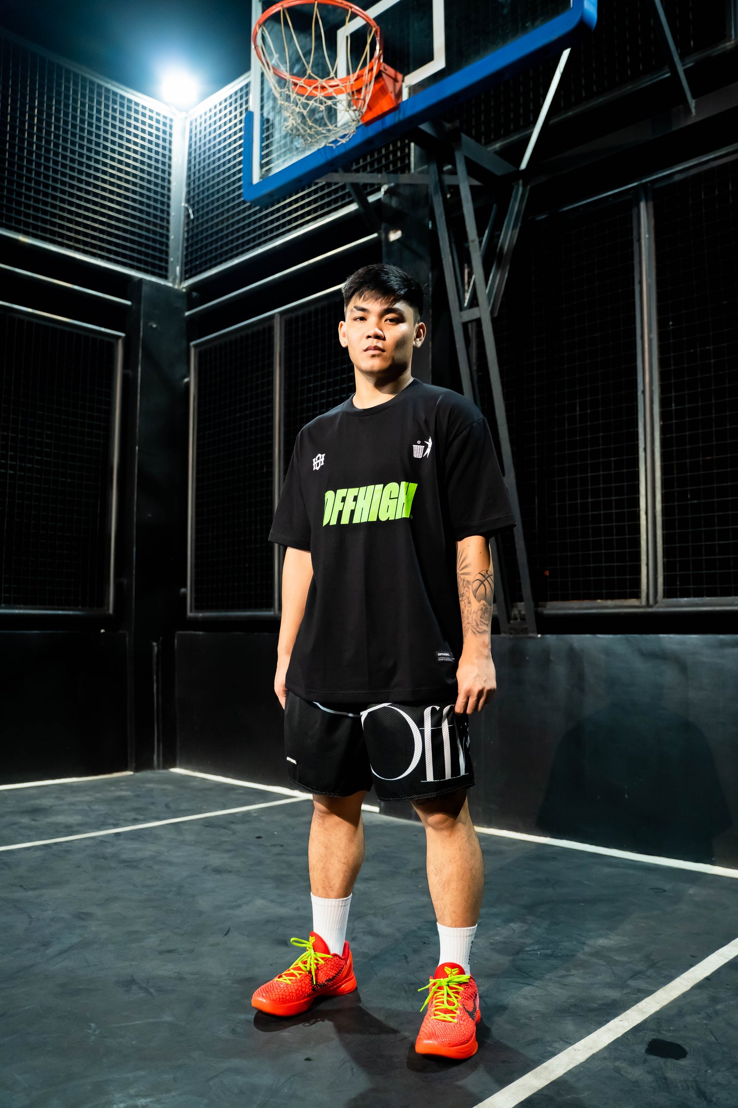 OFFHIGH BALLER BLACK TSHIRT