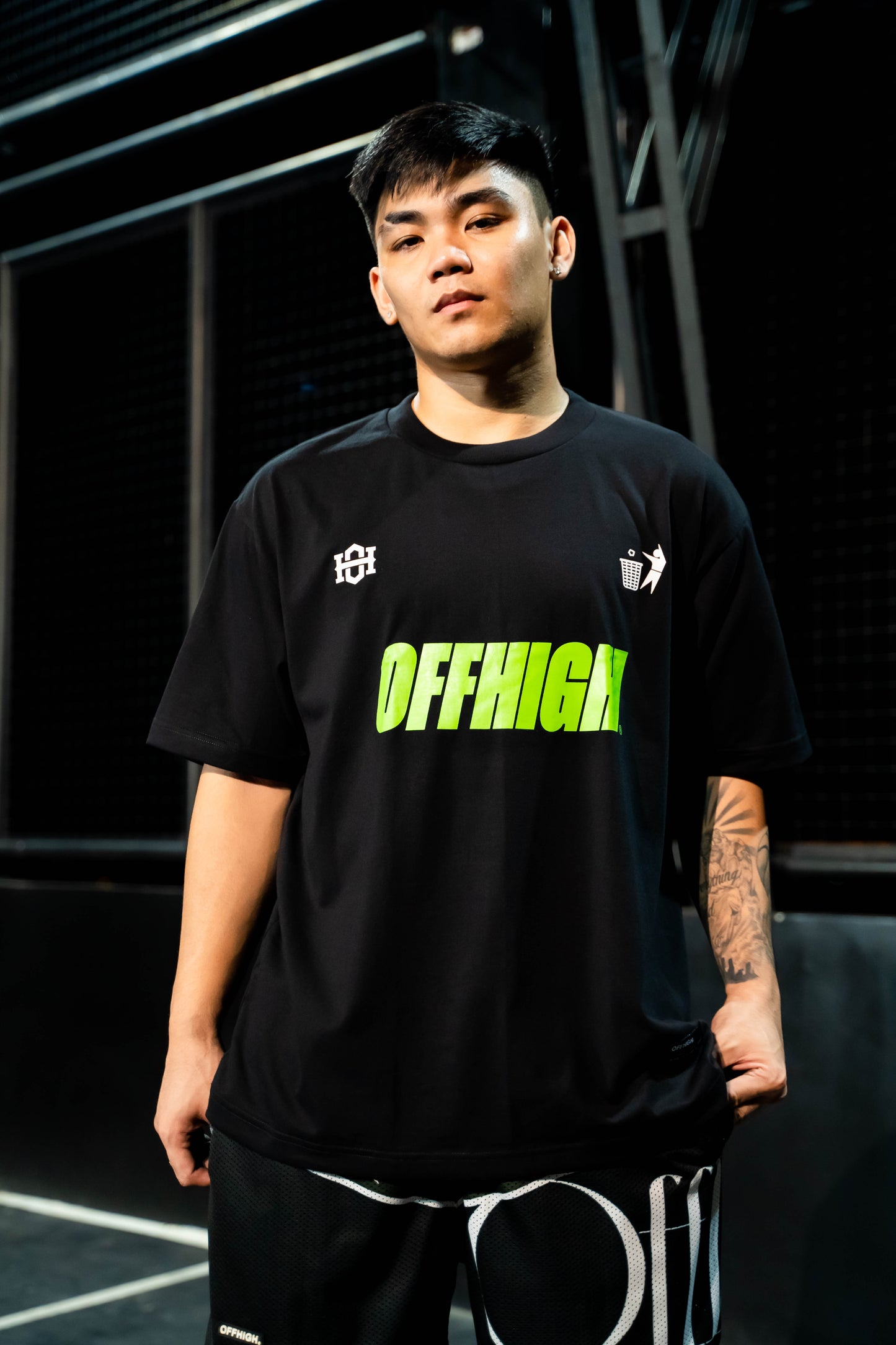 OFFHIGH BALLER BLACK TSHIRT