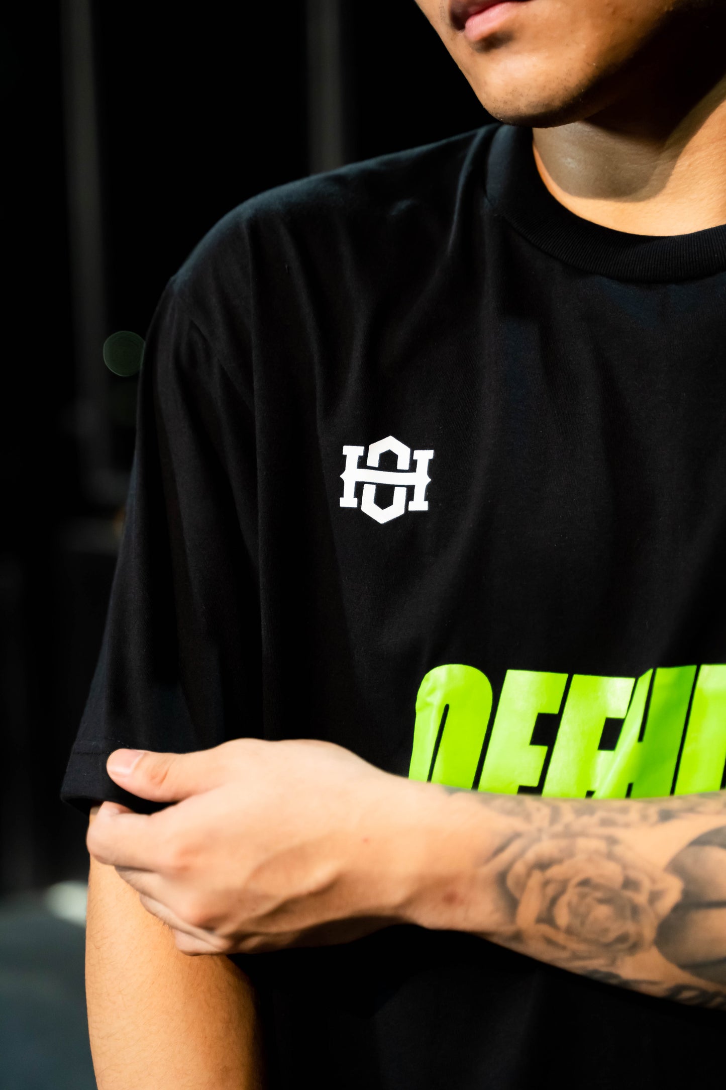 OFFHIGH BALLER BLACK TSHIRT