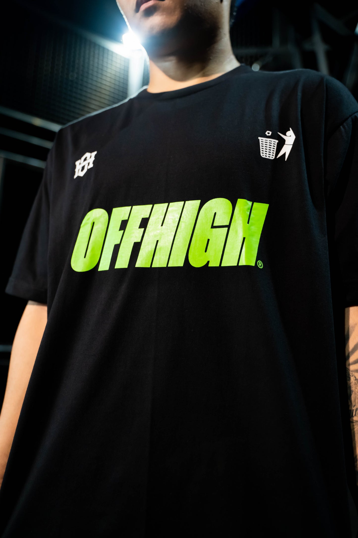 OFFHIGH BALLER BLACK TSHIRT